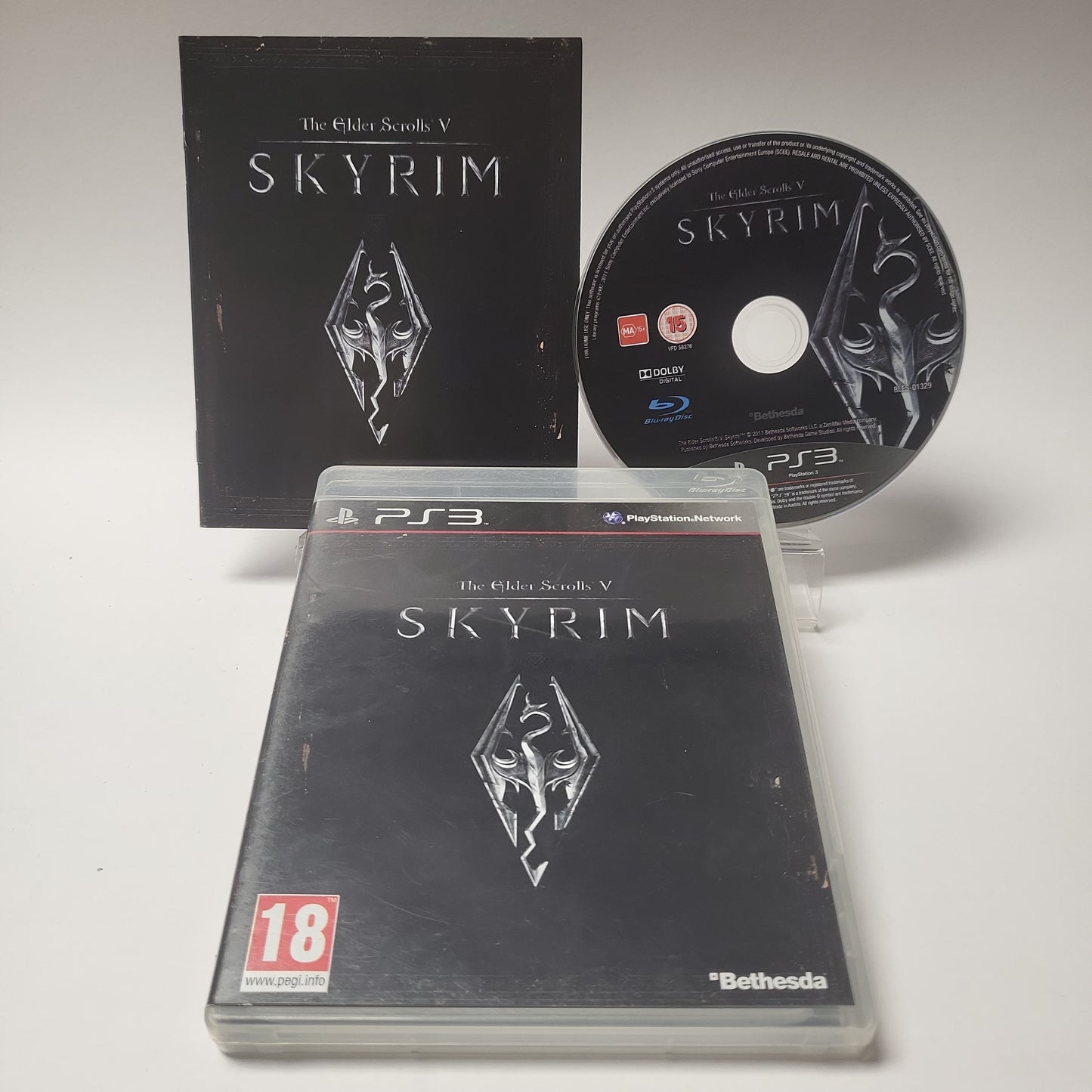 The Elder Scrolls V Skyrim (No Map) PlayStation 3