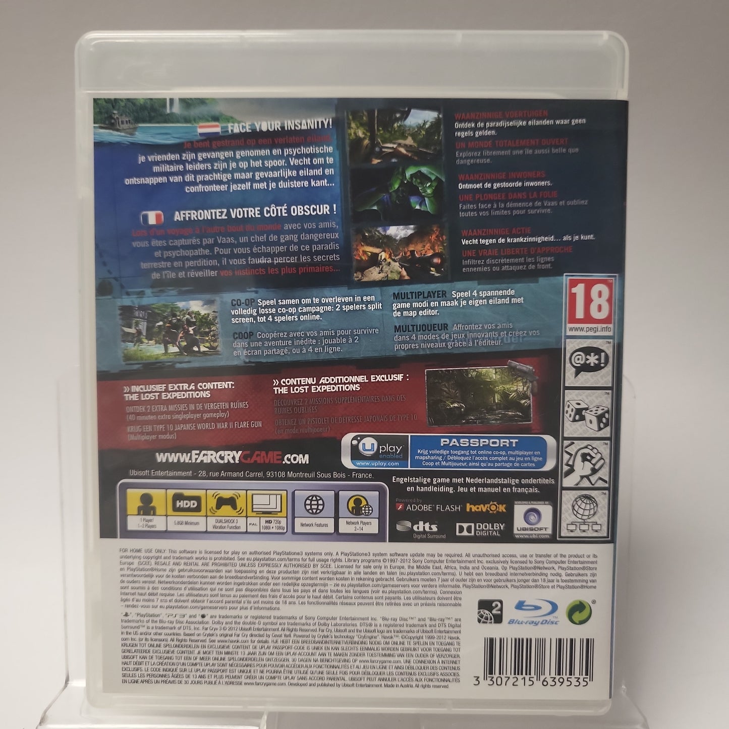 Farcry 3 the Lost Expeditions Playstation 3