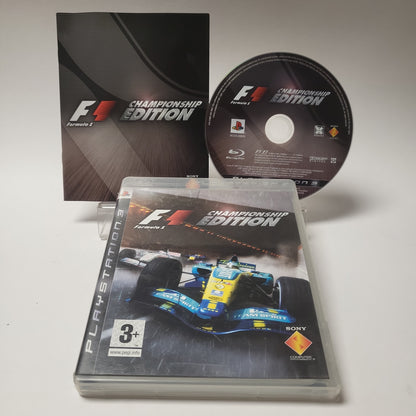 Formula 1 Championship Edition Playstation 3