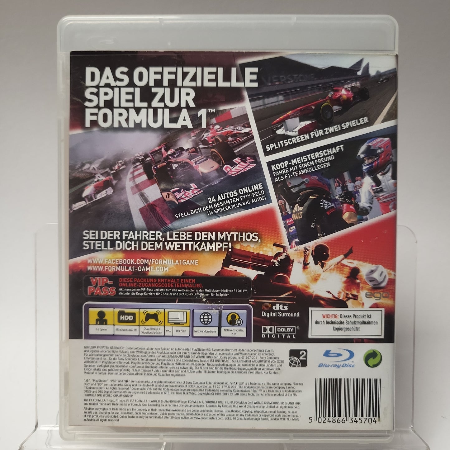 Formula 1 2011 Playstation 3