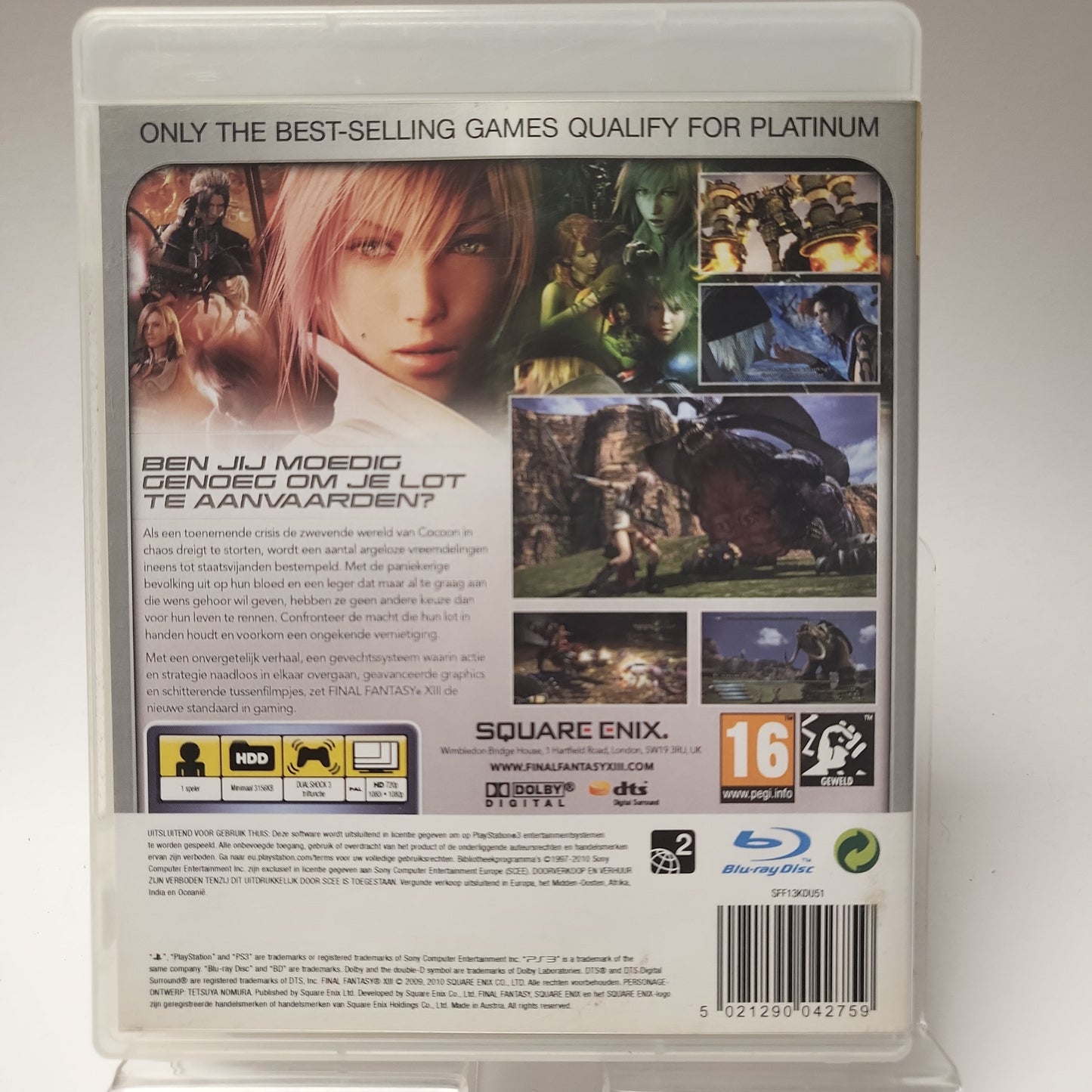 Final Fantasy XIII Platinum Playstation 3