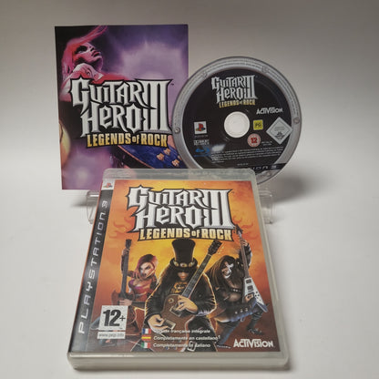 Guitar Hero III Legends of Rock Playstation 3