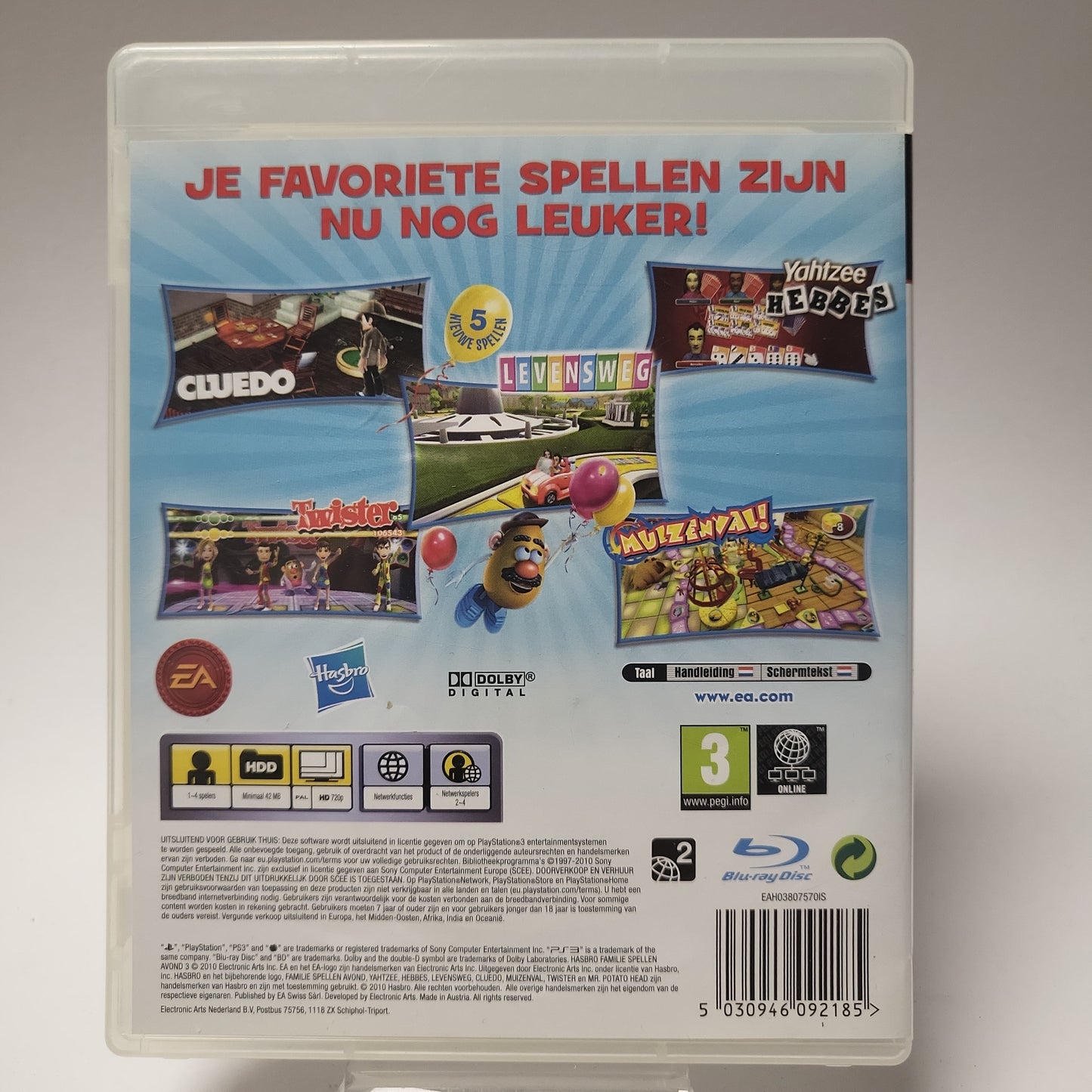 Hasbro Familie Spellen Avond 3 (No Book) PlayStation 3