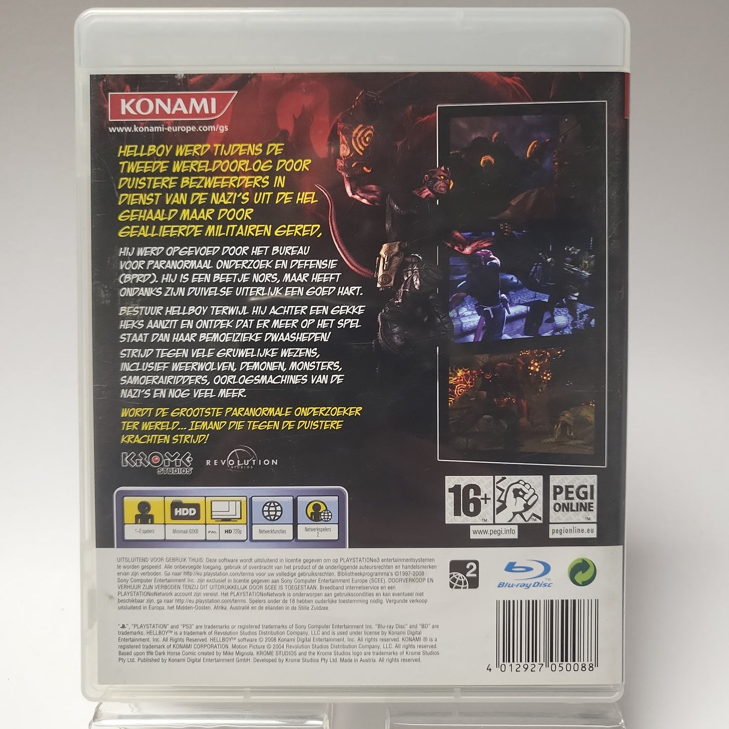 Hellboy: the Science of Evil Playstation 3