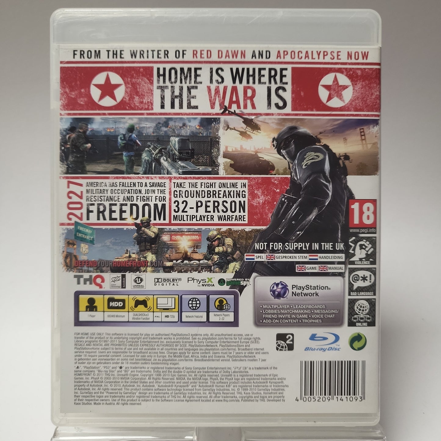 Homefront Playstation 3