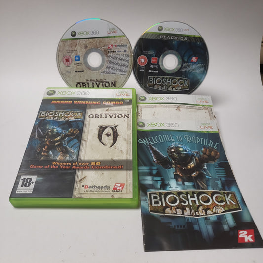 Bioshock & the Elder Scrolls IV Oblivion Xbox 360