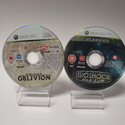 Bioshock & the Elder Scrolls IV Oblivion Xbox 360