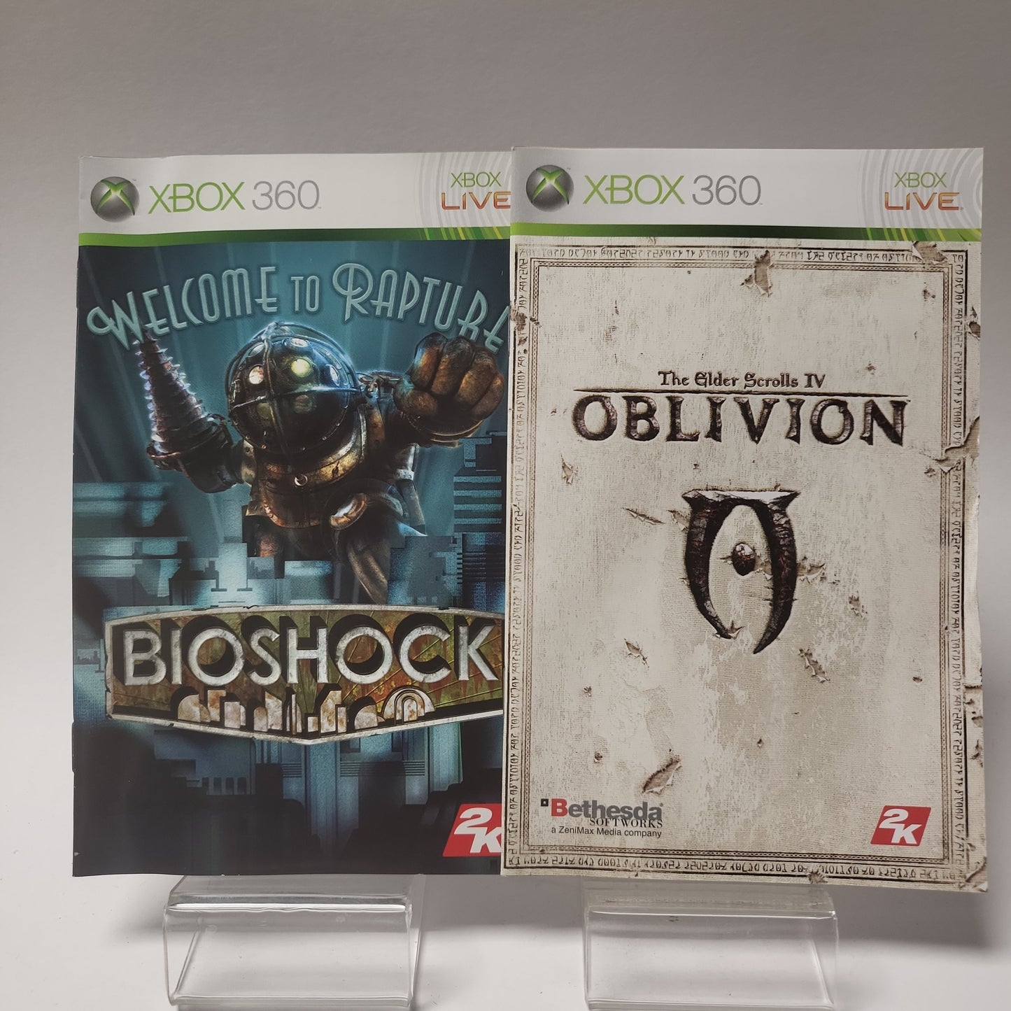 Bioshock & the Elder Scrolls IV Oblivion Xbox 360