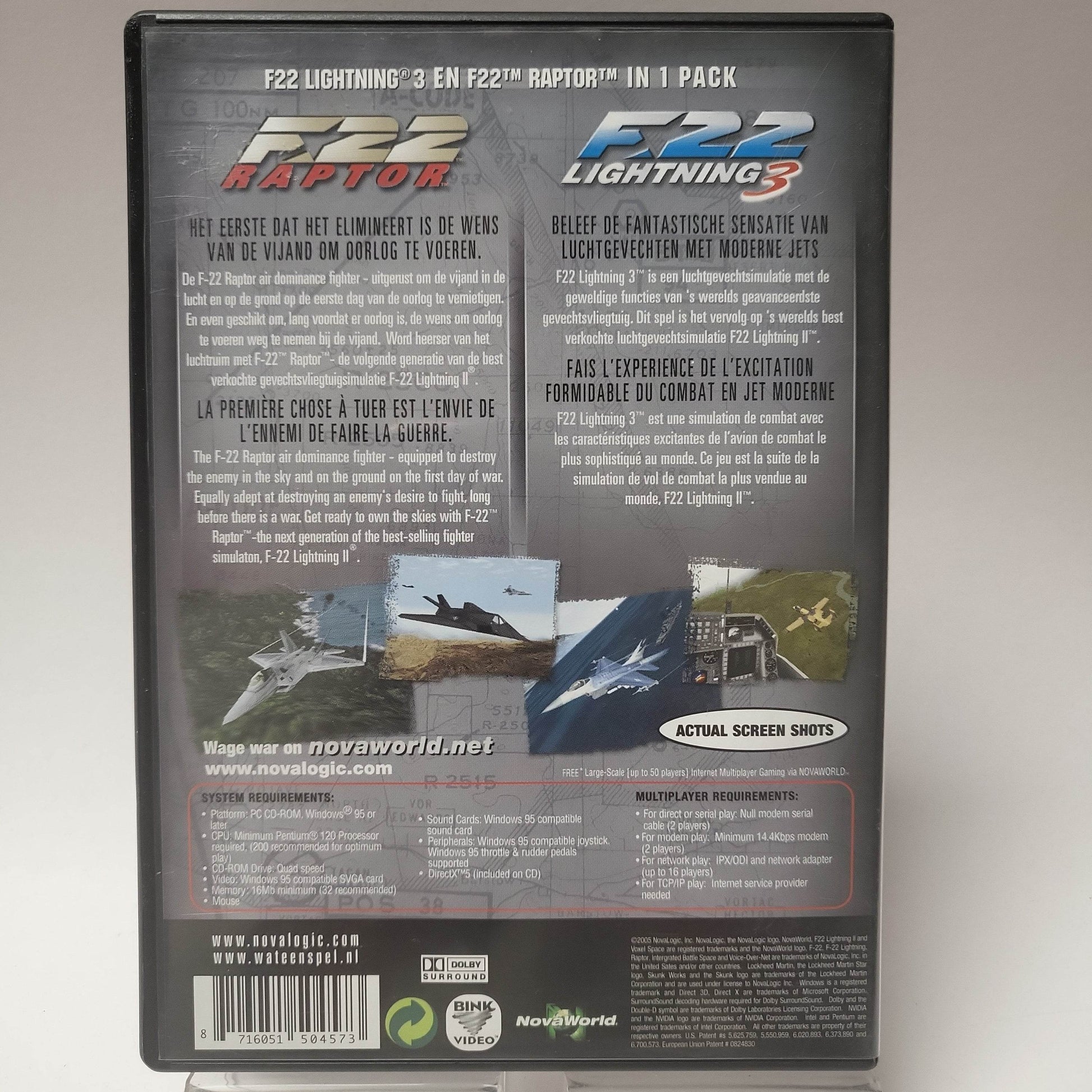 F22 Duopack (No Book) PC - Feniks Gameshop