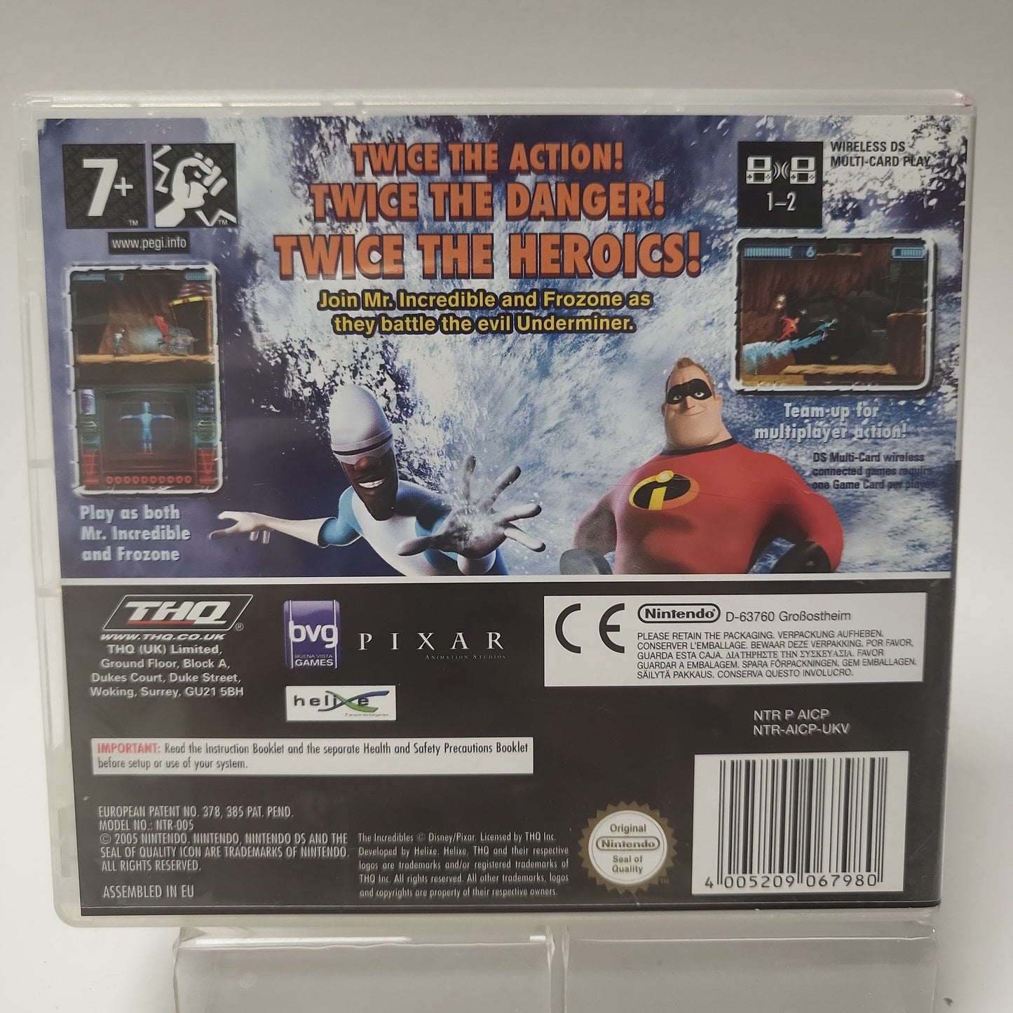 Incredibles Rise of the Underminer Nintendo DS