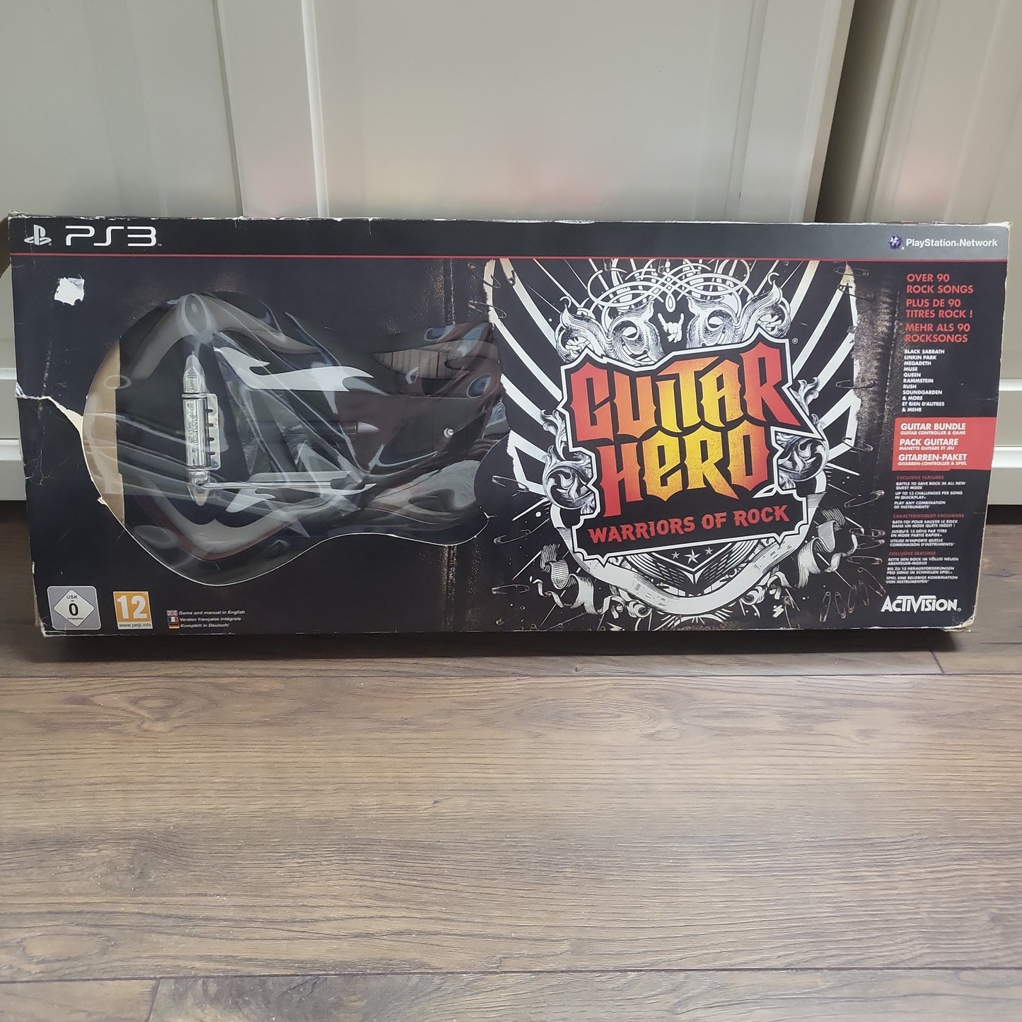 Guitar Hero Warriors of Rock Boxed Playstation 3