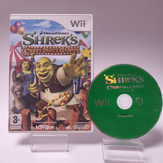 Shrek's Crazy Party Games (No Book) Nintendo Wii