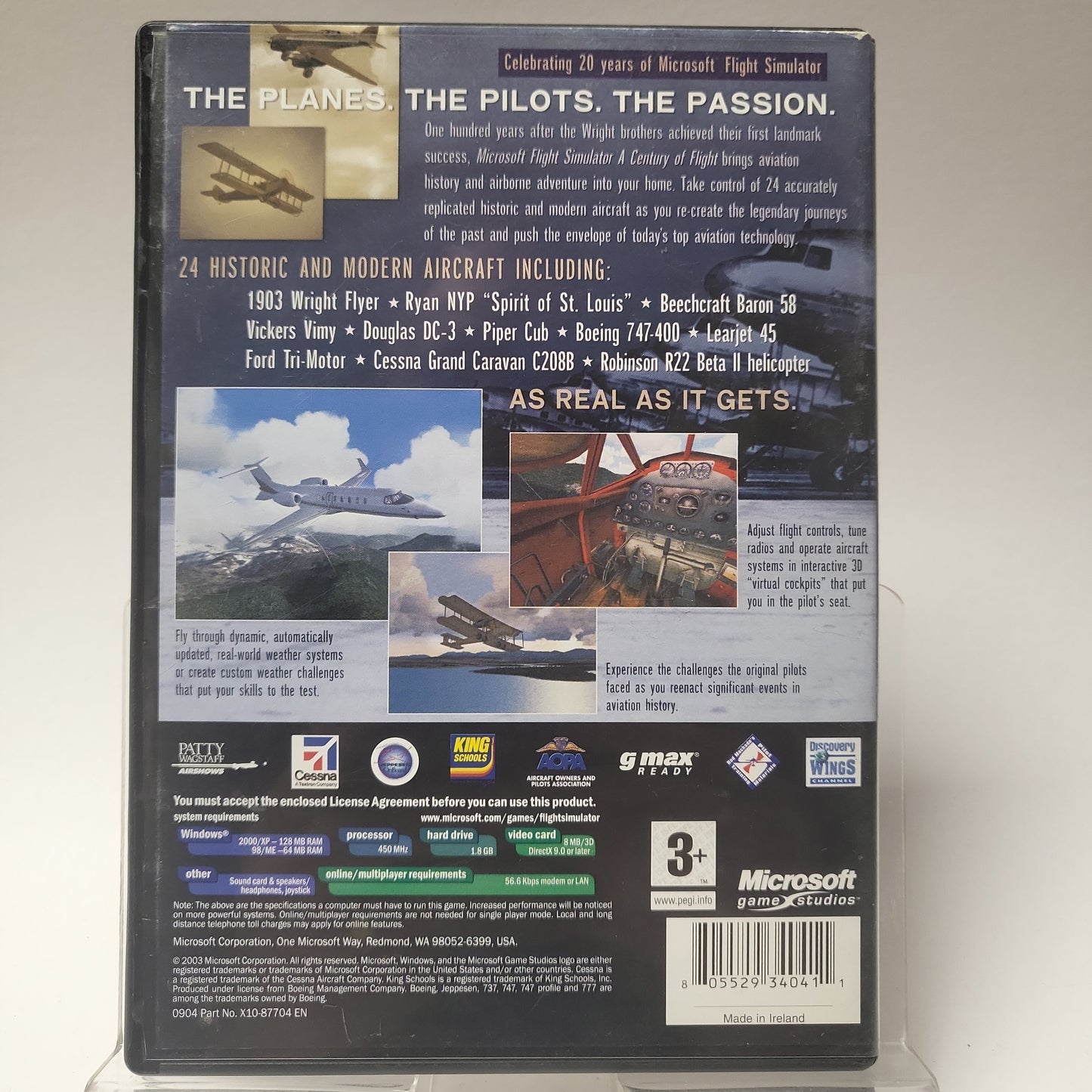 Flight Simulator 2004 "A Century of Flight" PC