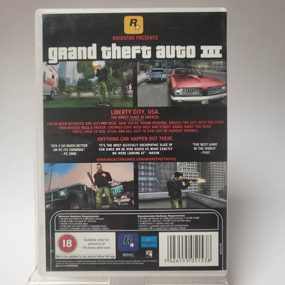 Grand Theft Auto III (No Book, No Map) PC - Feniks Gameshop