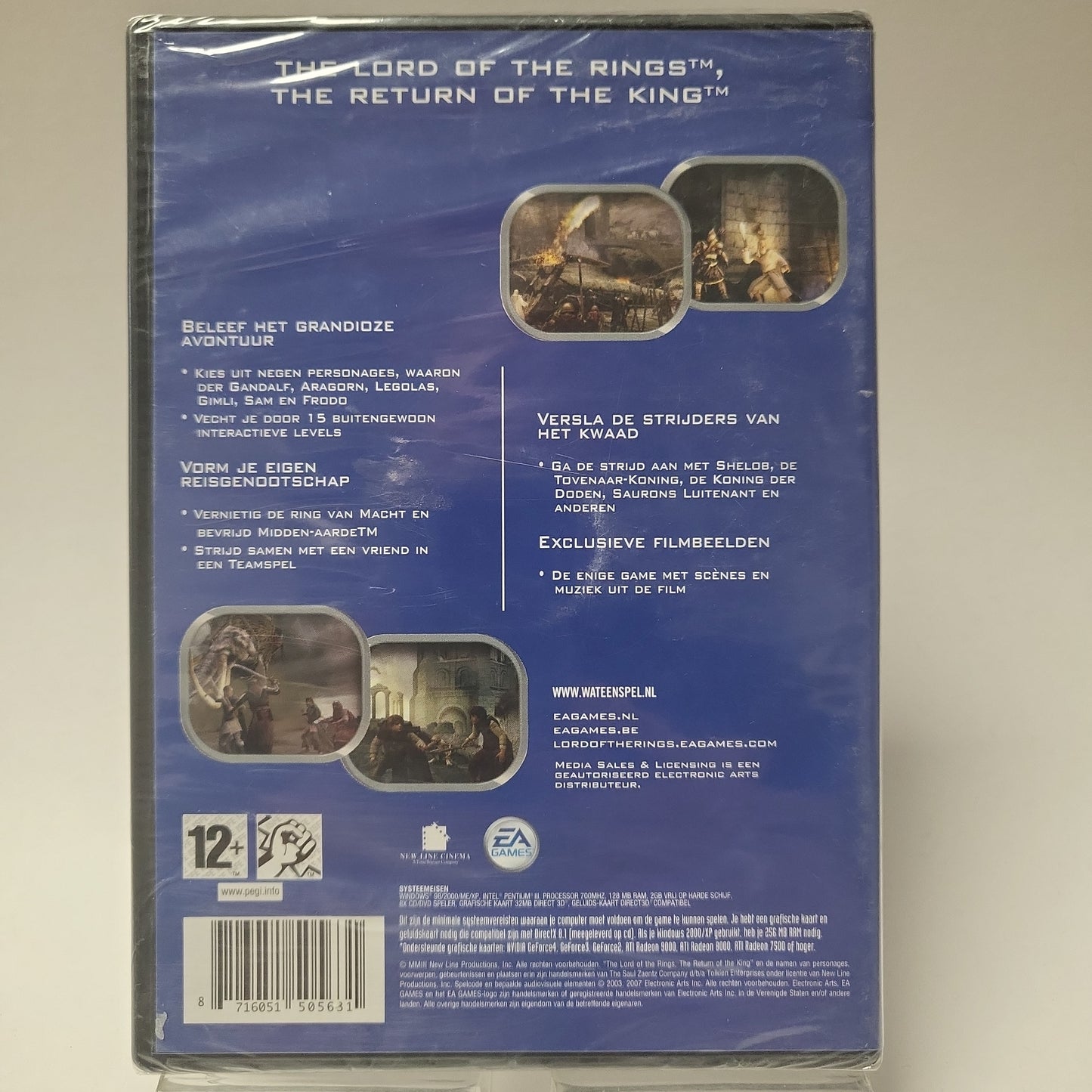 Lord of the Rings Return of the King geseald PC