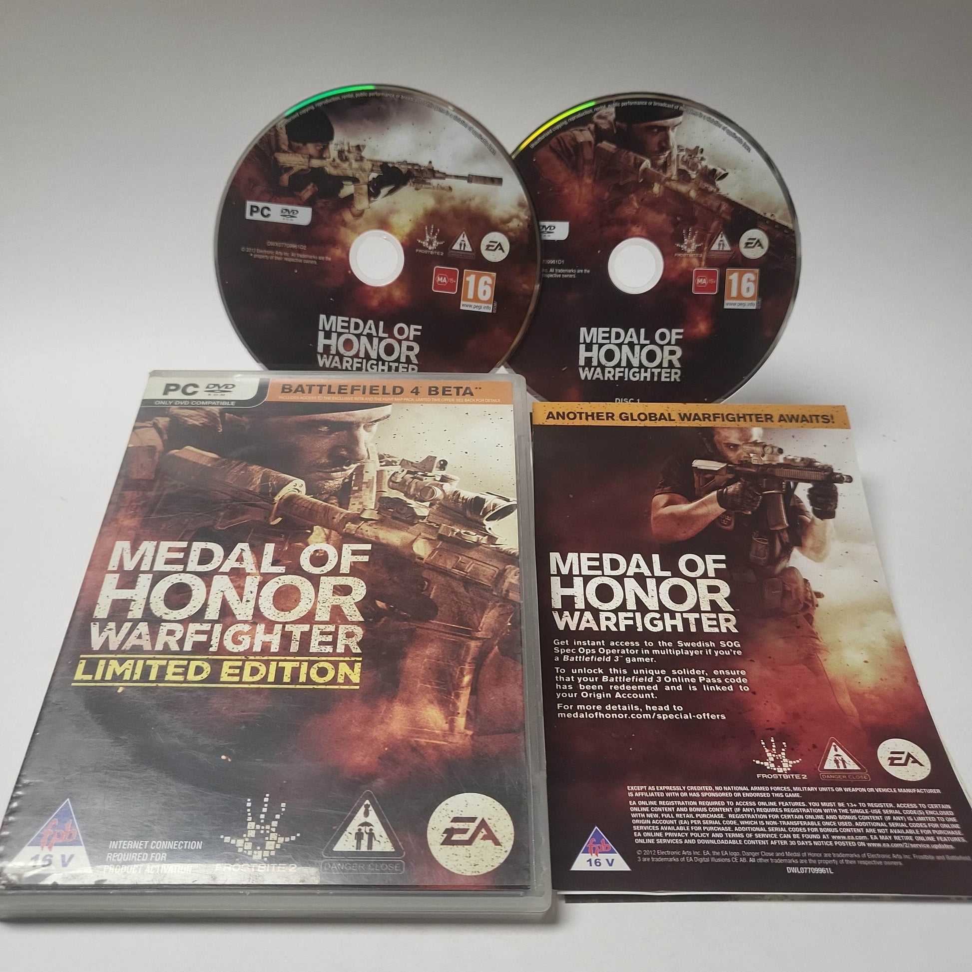 Medal of Honor Warfighter Limited Edition PC - Feniks Gameshop