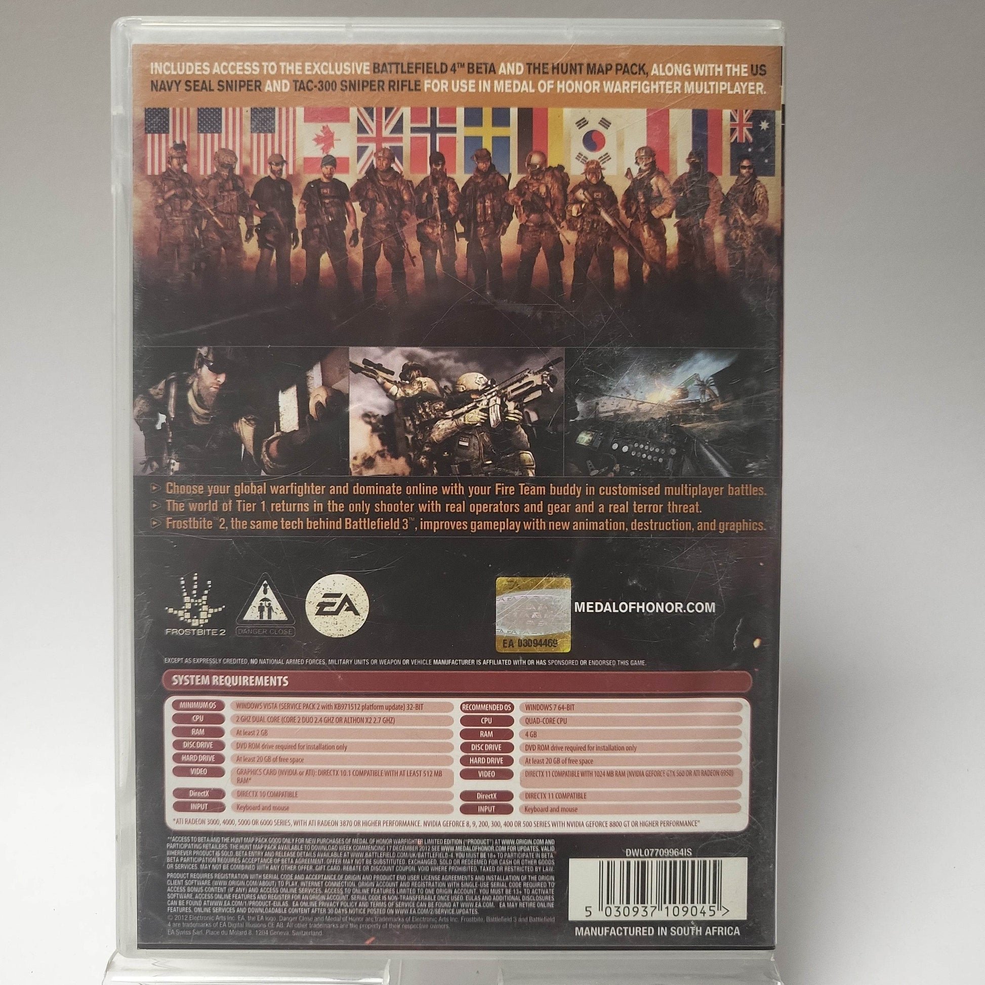 Medal of Honor Warfighter Limited Edition PC - Feniks Gameshop