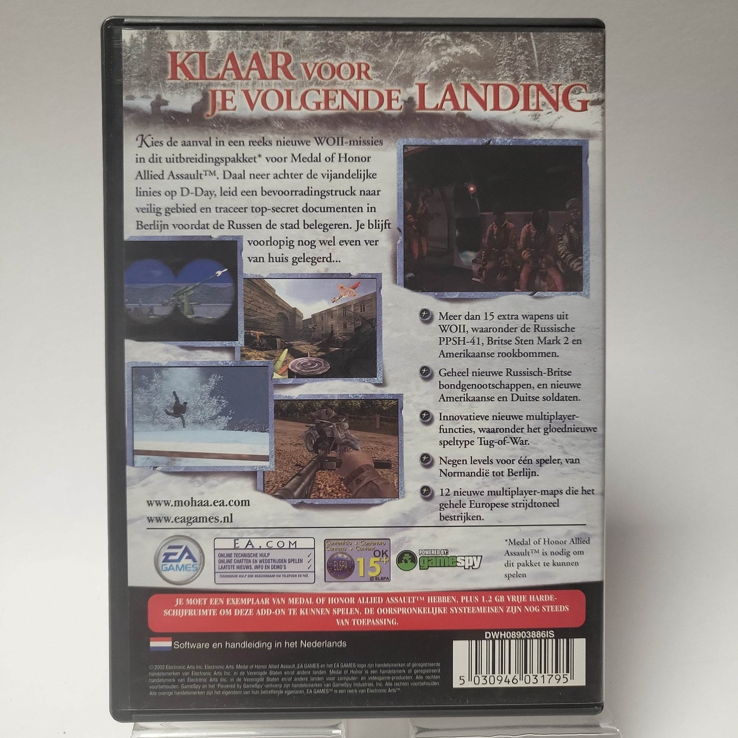 Medal of Honor Allied Assault Spearhead Expansion Pack PC - Feniks Gameshop