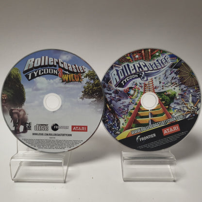 Rollercoaster Tycoon 3 & 3 Wild Gold Edition (No Book) PC