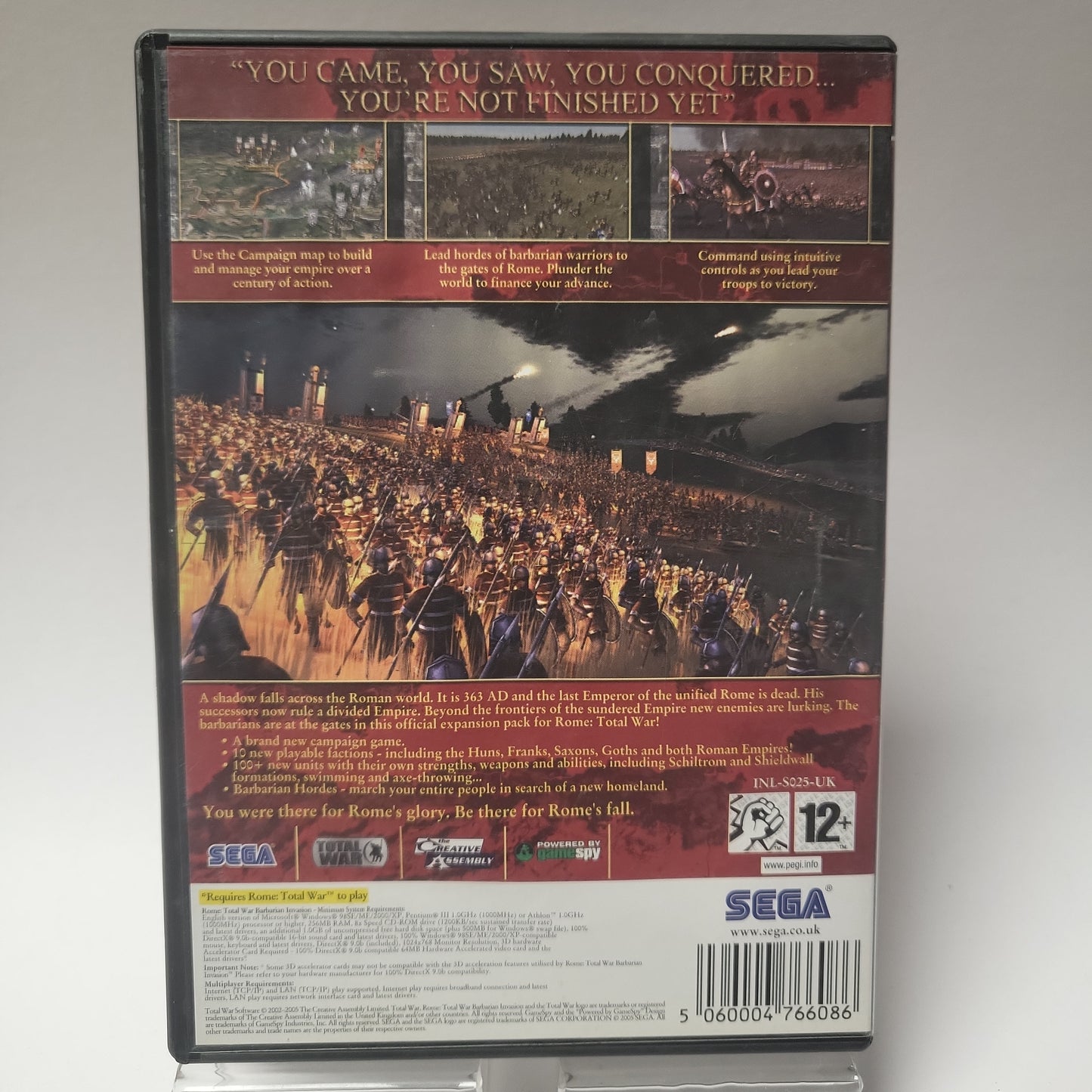 Rome Total War Barbarian Invasion PC