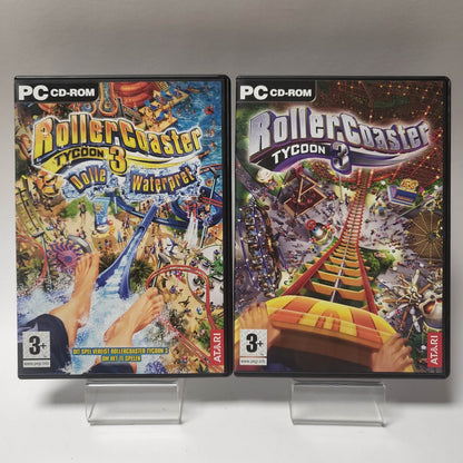 Rollercoaster Tycoon 3 Gold Dubble Pack PC - Feniks Gameshop