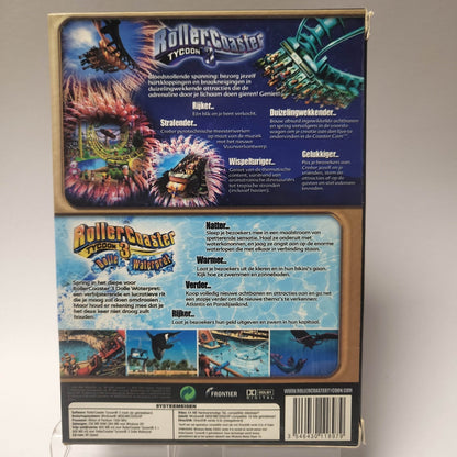 Rollercoaster Tycoon 3 Gold Dubble Pack PC - Feniks Gameshop