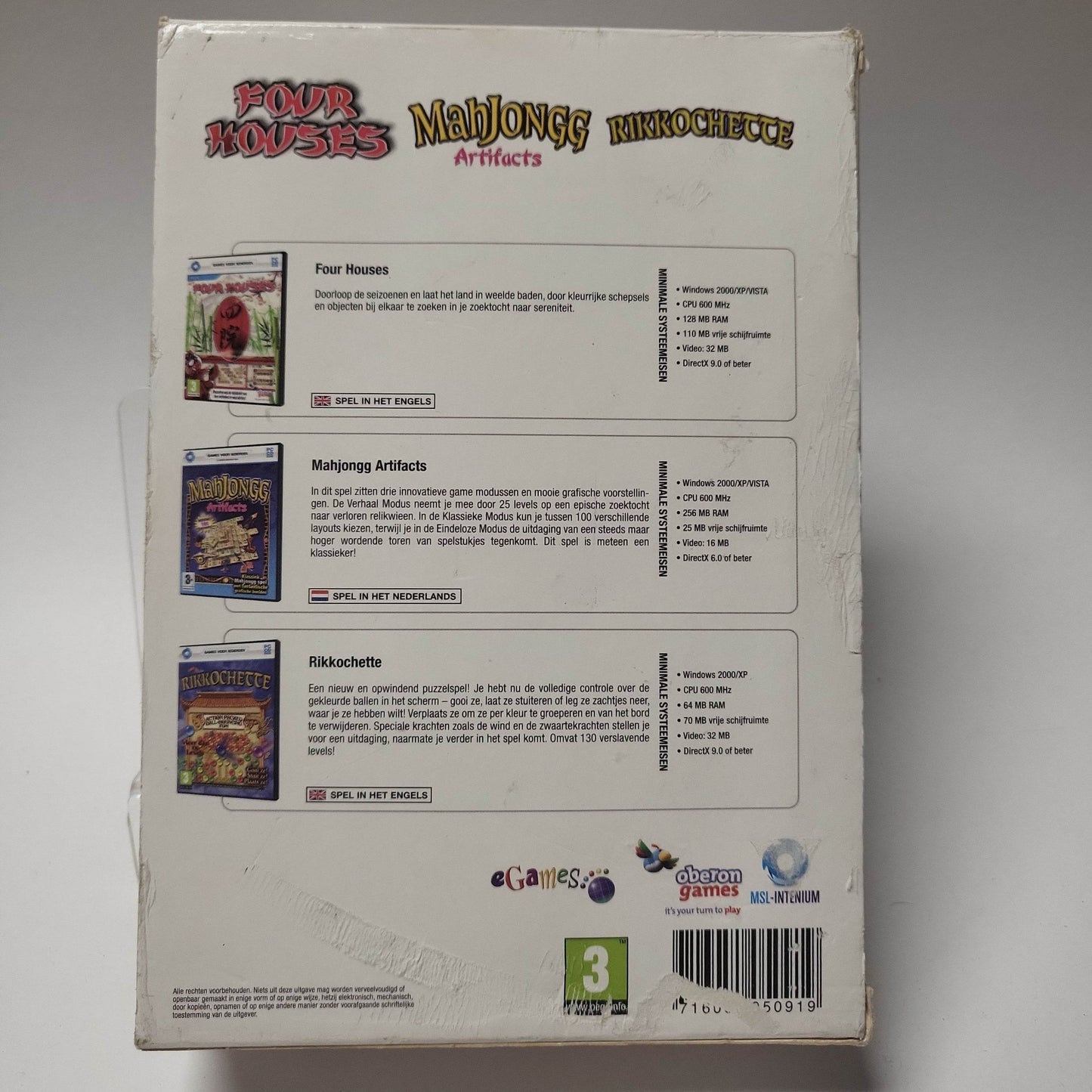 Puzzelen 3-Pack PC - Feniks Gameshop