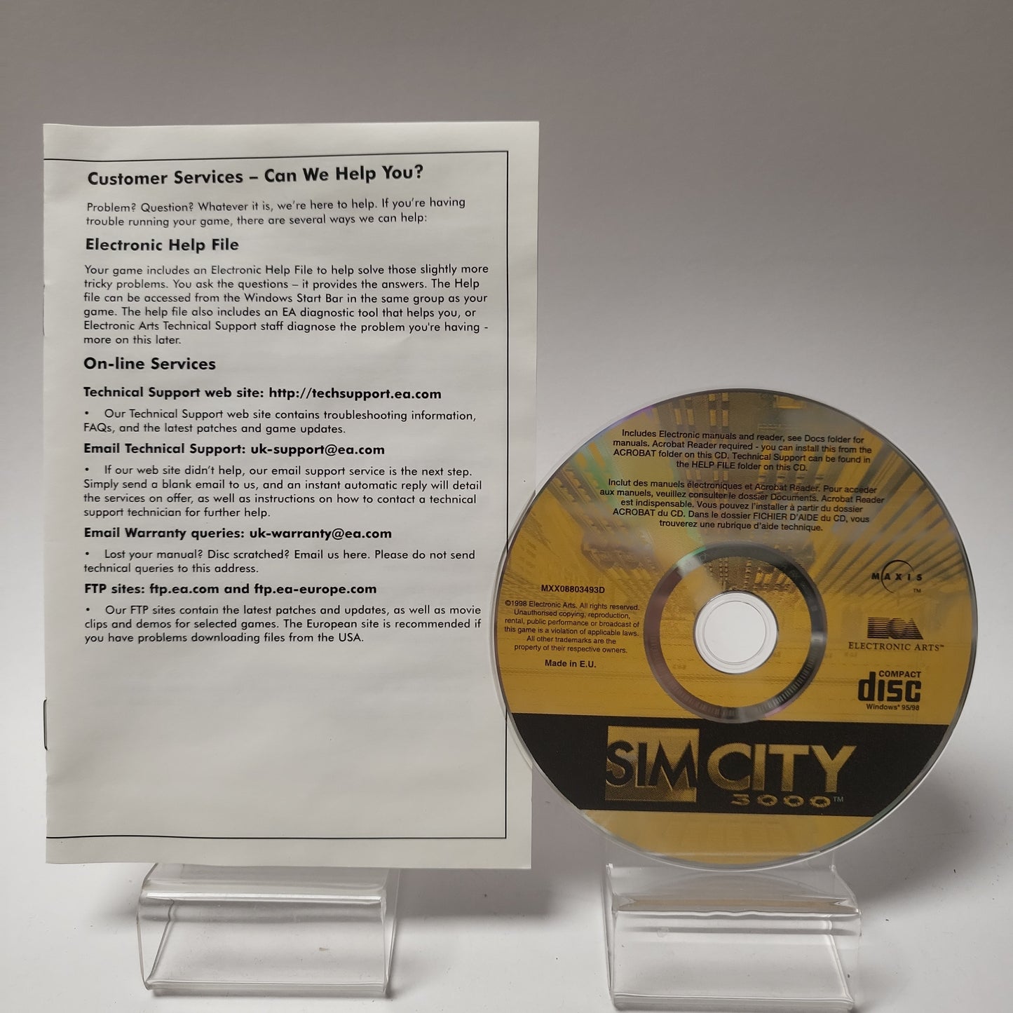 Sim City 3000 "Classics" PC