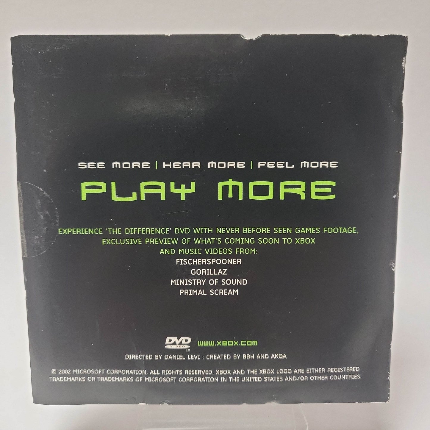 Difference Demo Disc Xbox Original - Feniks Gameshop