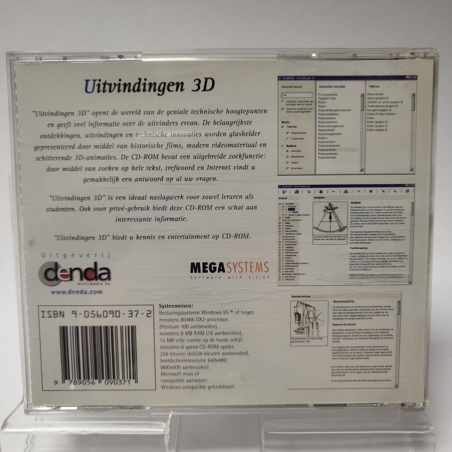 Uitvindingen 3D Glashelder Encyclopedie PC