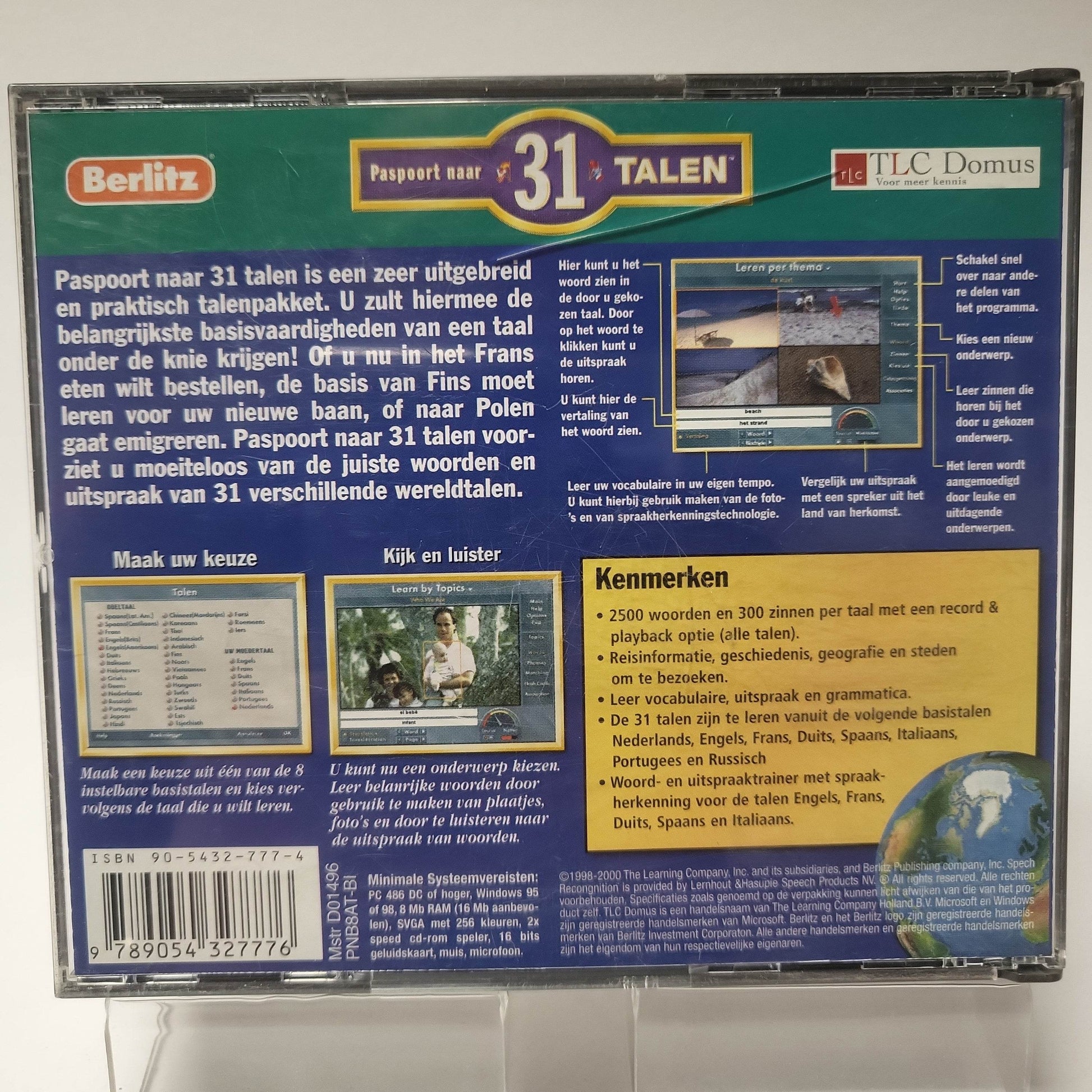 Paspoort naar 31 Talen PC - Feniks Gameshop