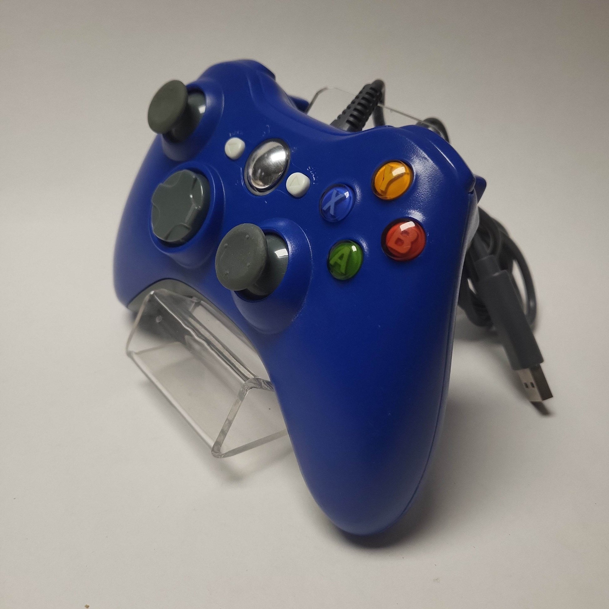 Blauwe Controller Bedraad Xbox 360 - Feniks Gameshop