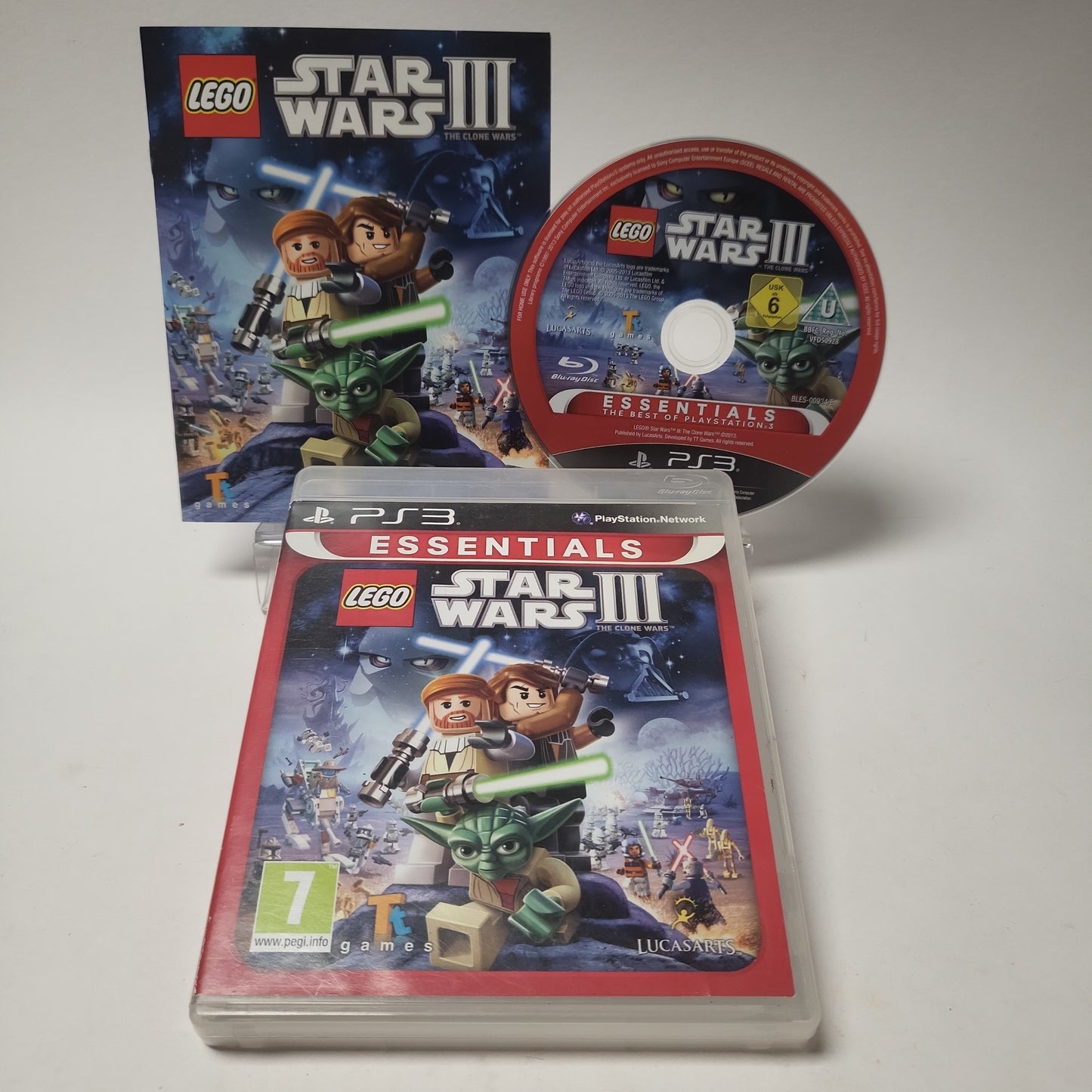 LEGO Star Wars III the Clone Wars Essentials PS3