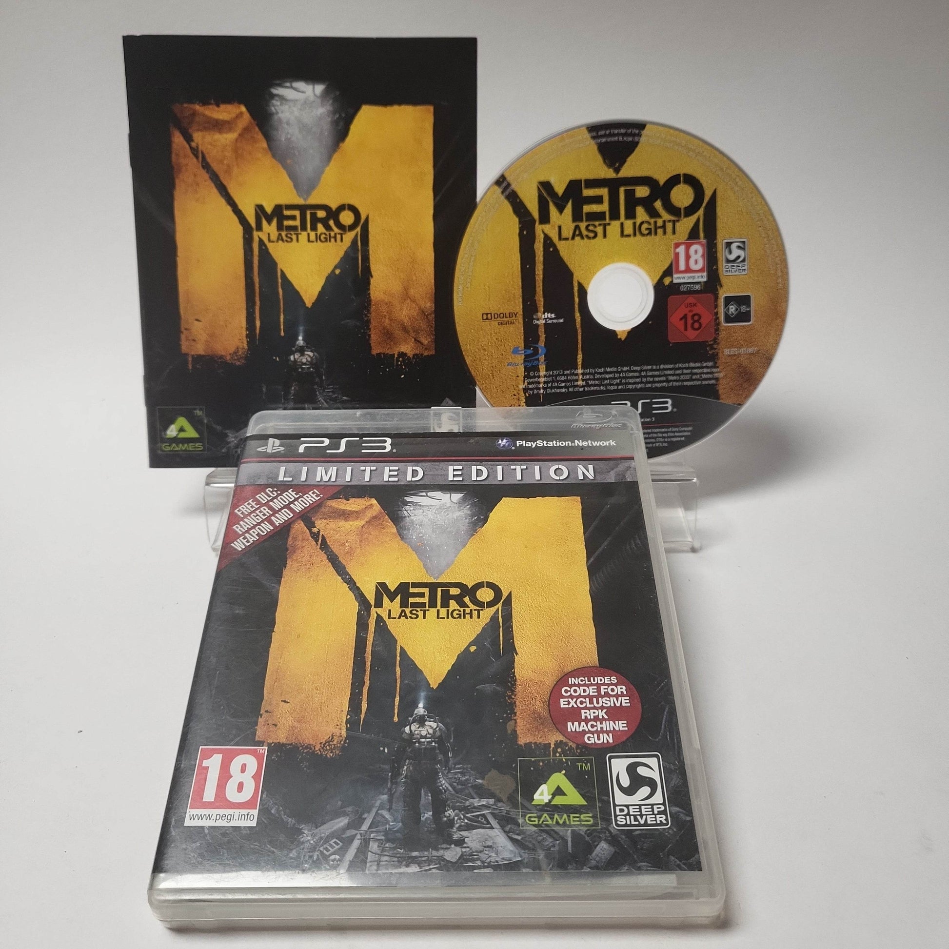 Metro Last Light Limited Edition Playstation 3 - Feniks Gameshop