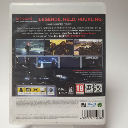 Metal Gear Solid V Ground Zeroes (No Book) PlayStation 3 - Feniks Gameshop
