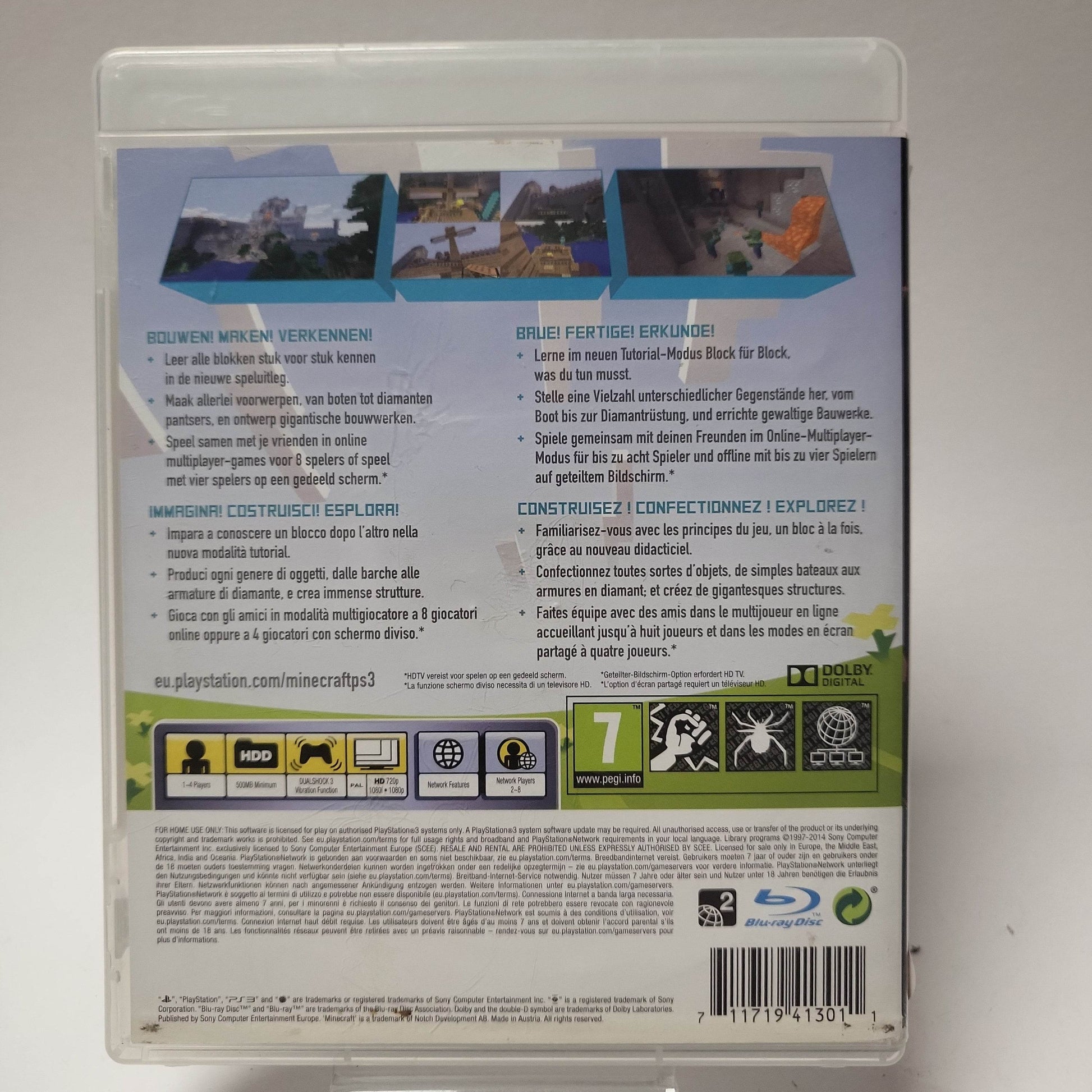 Minecraft (No Book) PlayStation 3 - Feniks Gameshop