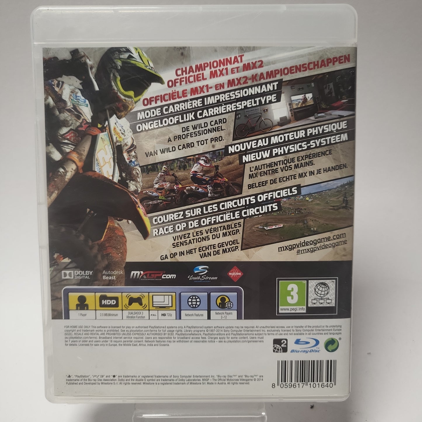 MxGp the Official Motocross Videogame (No Book) Playstation 3