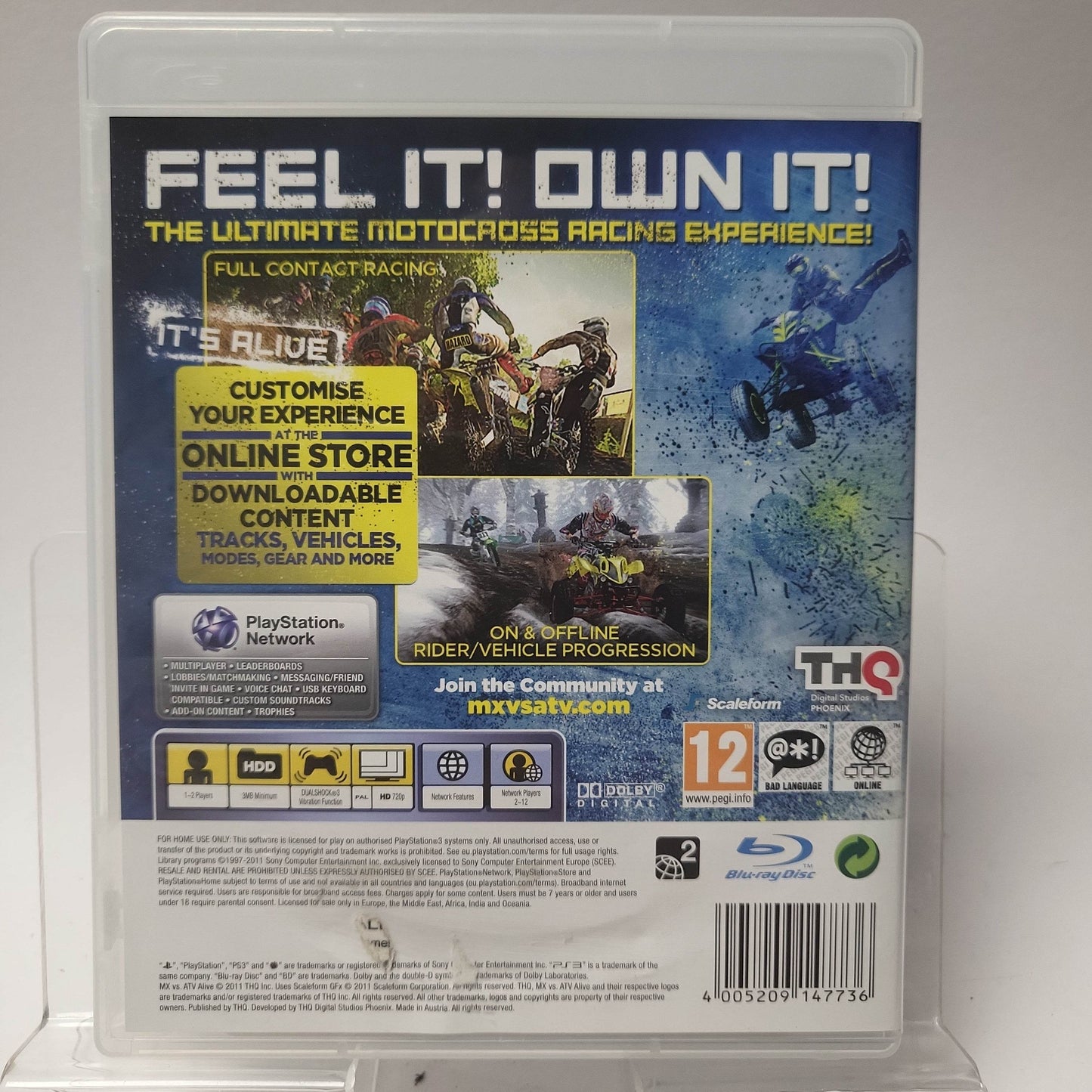 Mx vs Atv Alive Playstation 3 - Feniks Gameshop