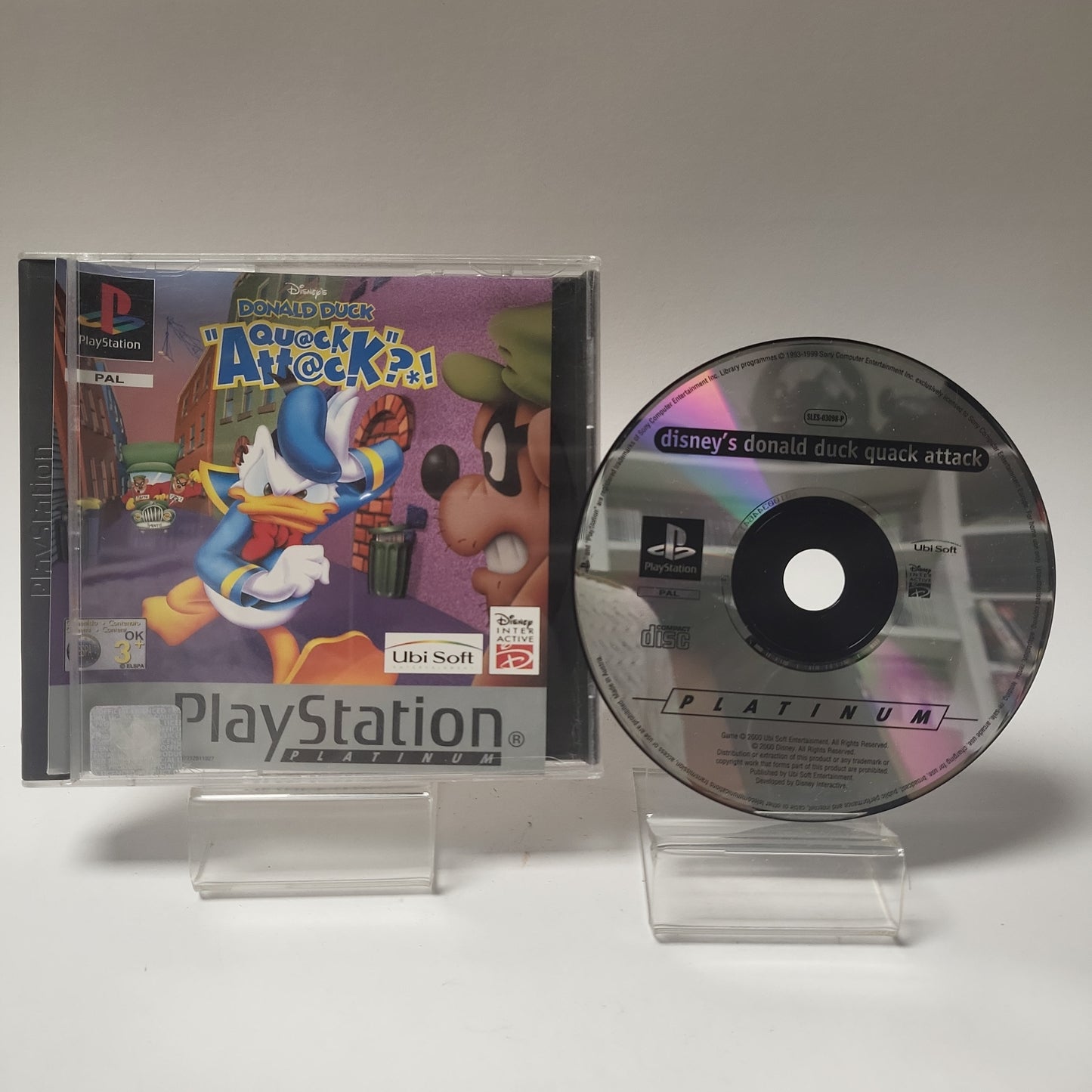 Disney's Donald Duck Quack Attack Platinum (No Book) Playstation 1