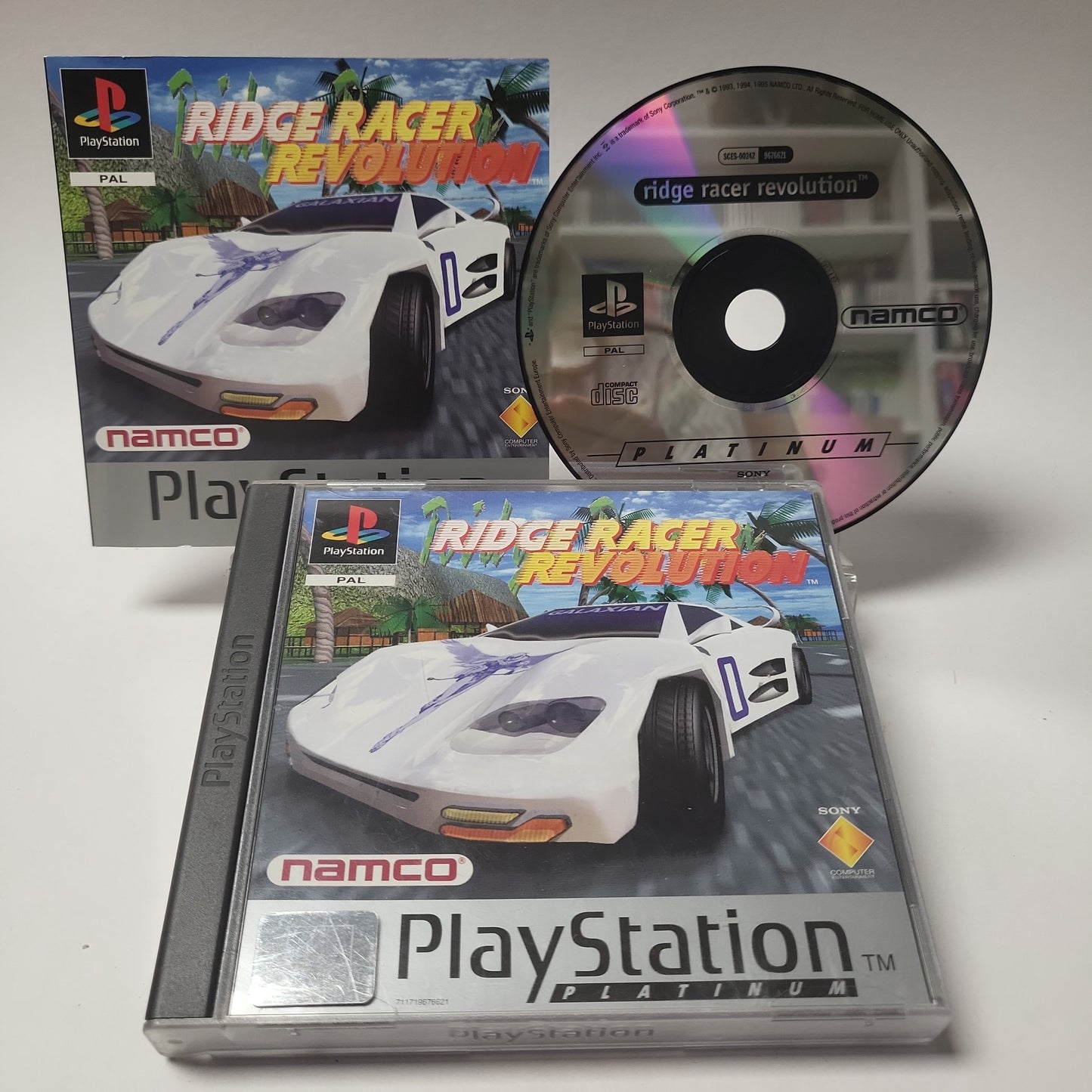 Ridge Racer Revolution Platinum Playstation 1