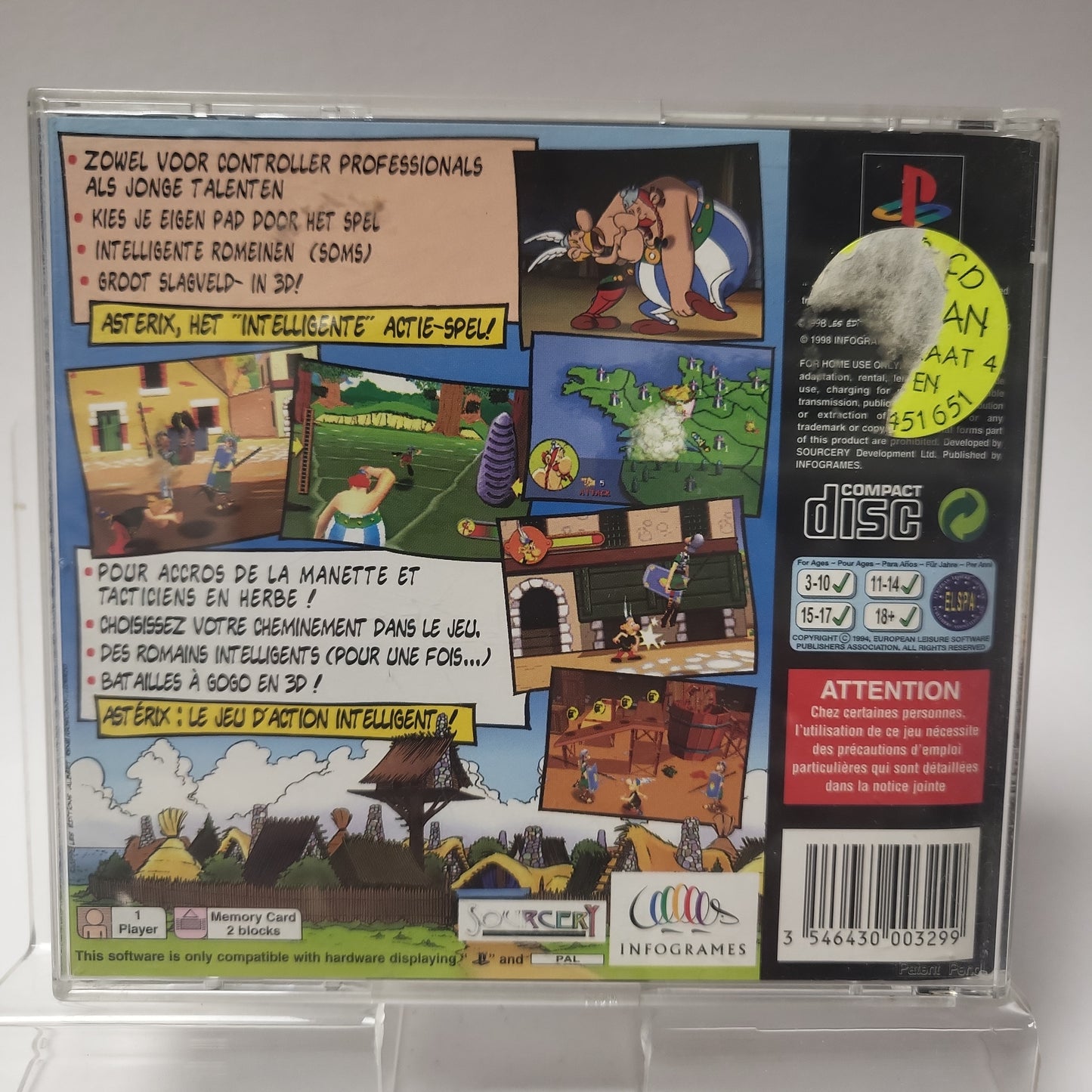 Asterix Playstation 1