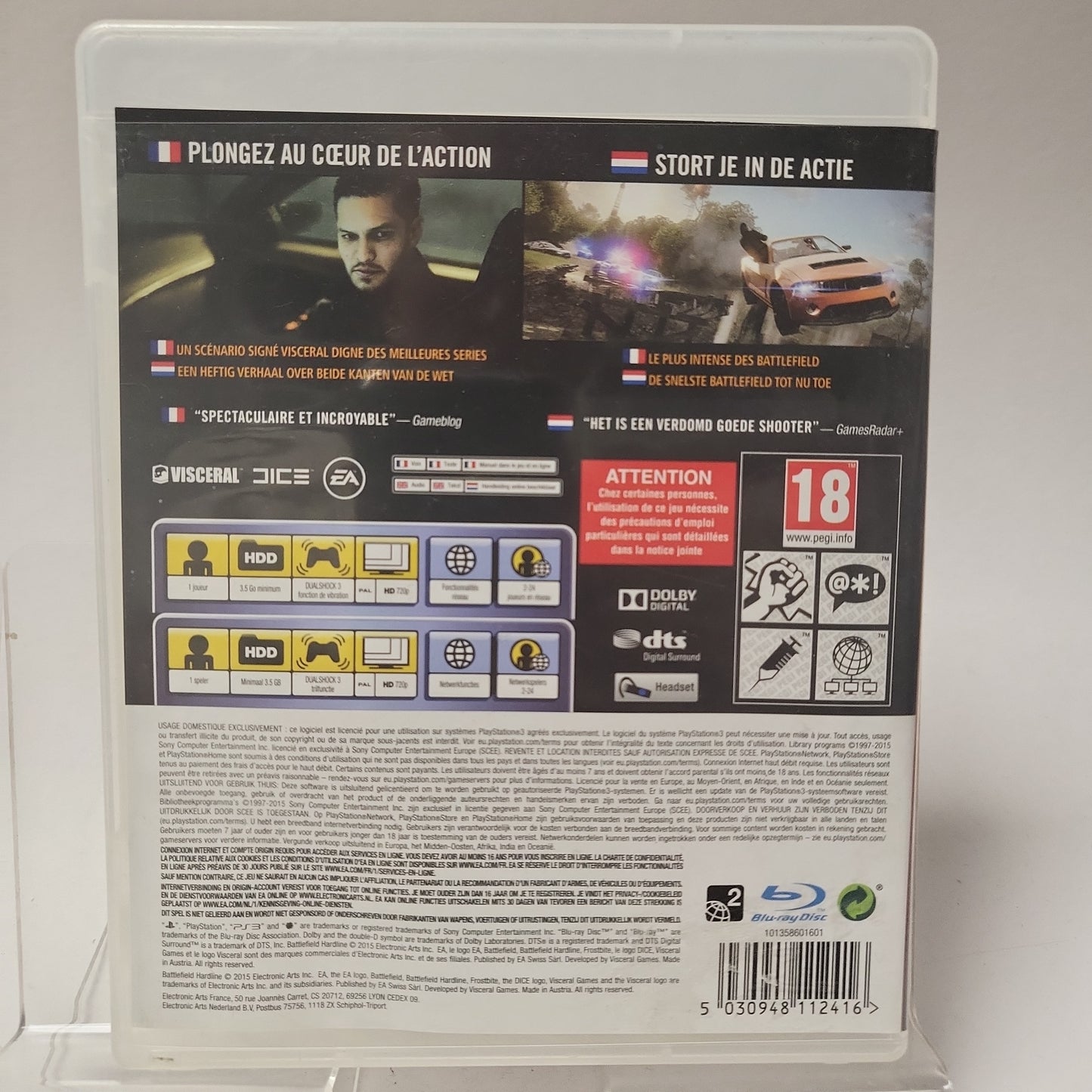 Battlefield Hardline Playstation 3