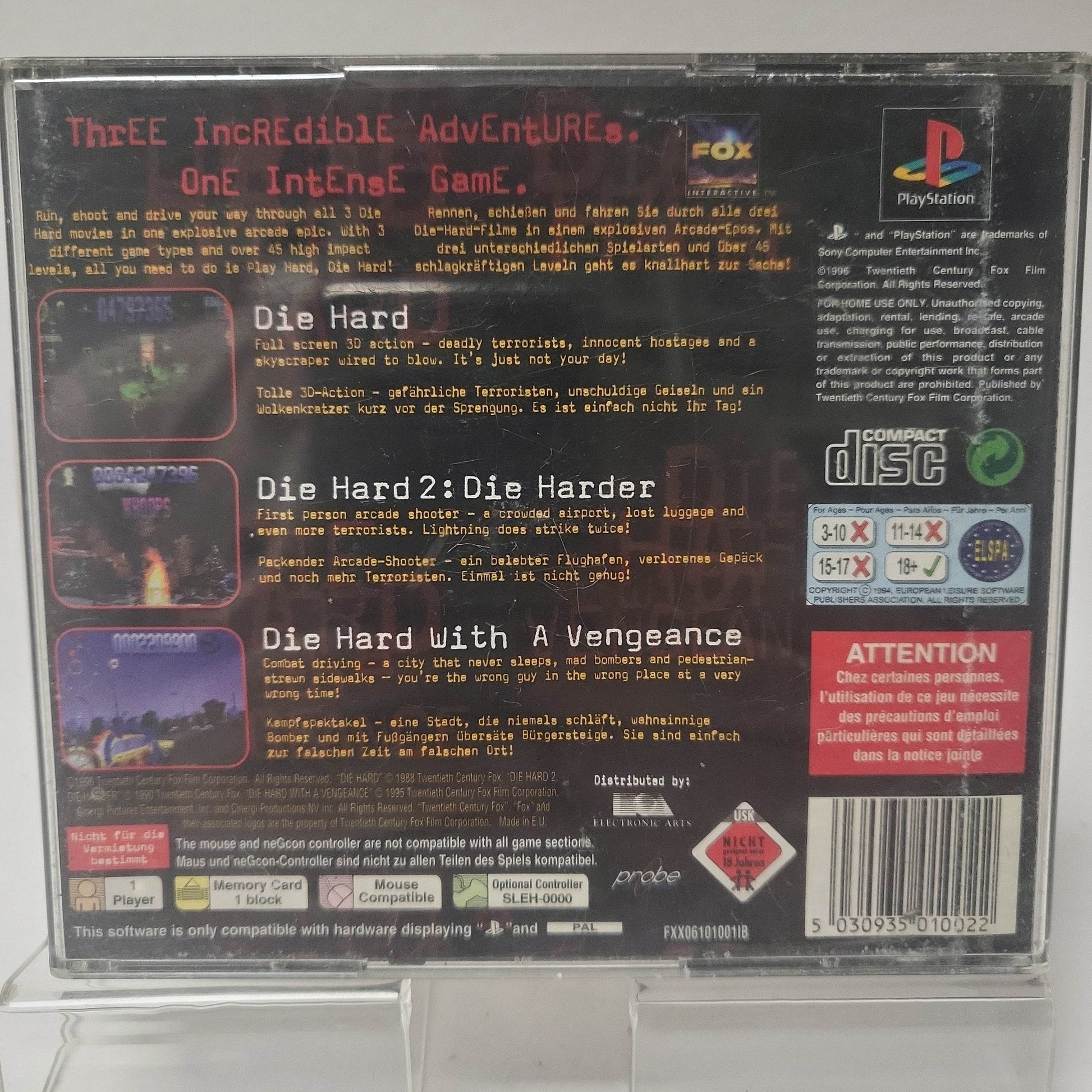 Die Hard Trilogy Playstation 1 - Feniks Gameshop