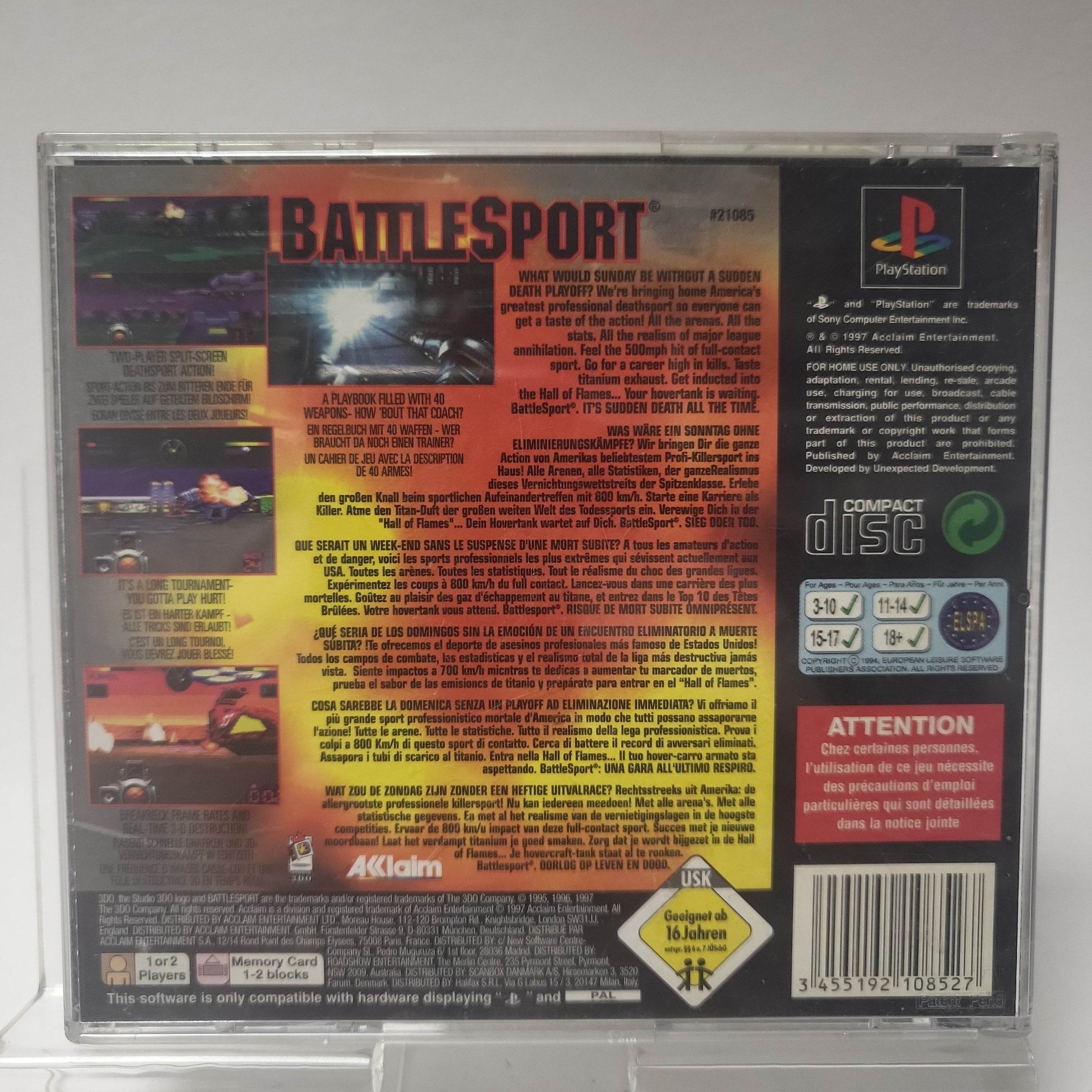 BattleSport Playstation 1 - Feniks Gameshop