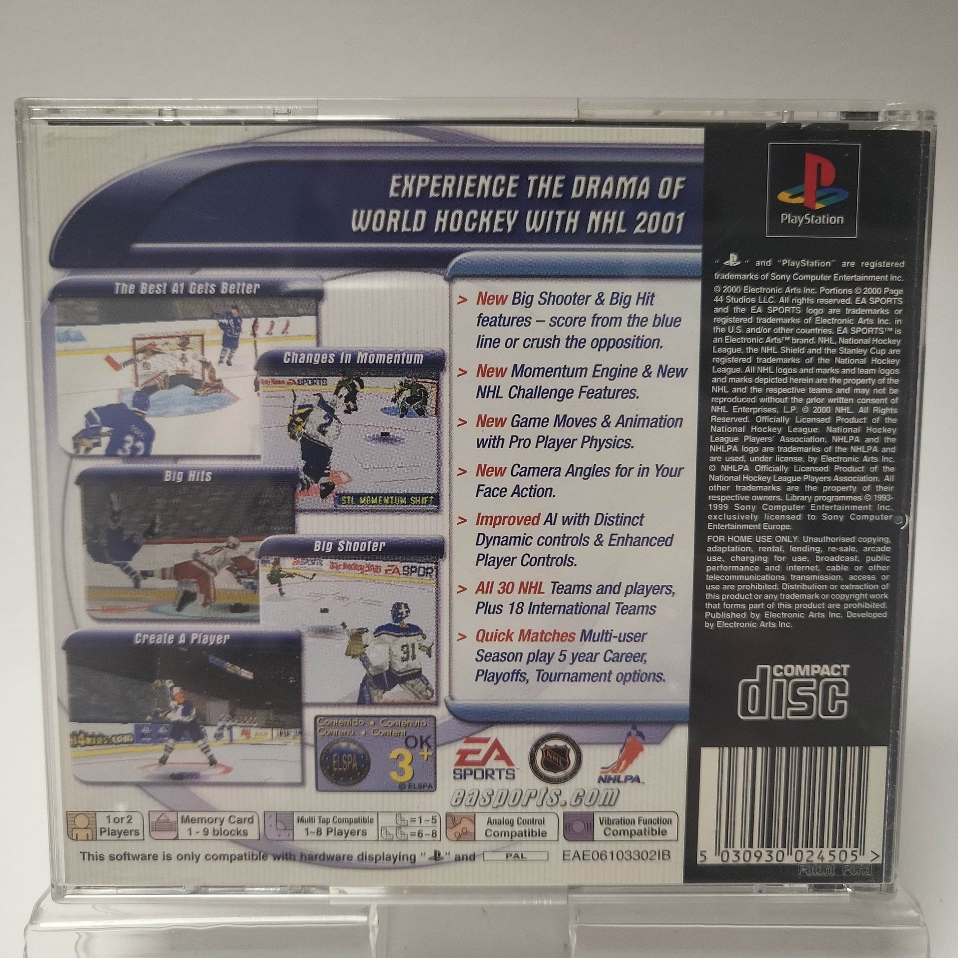 NHL 2001 Playstation 1 - Feniks Gameshop
