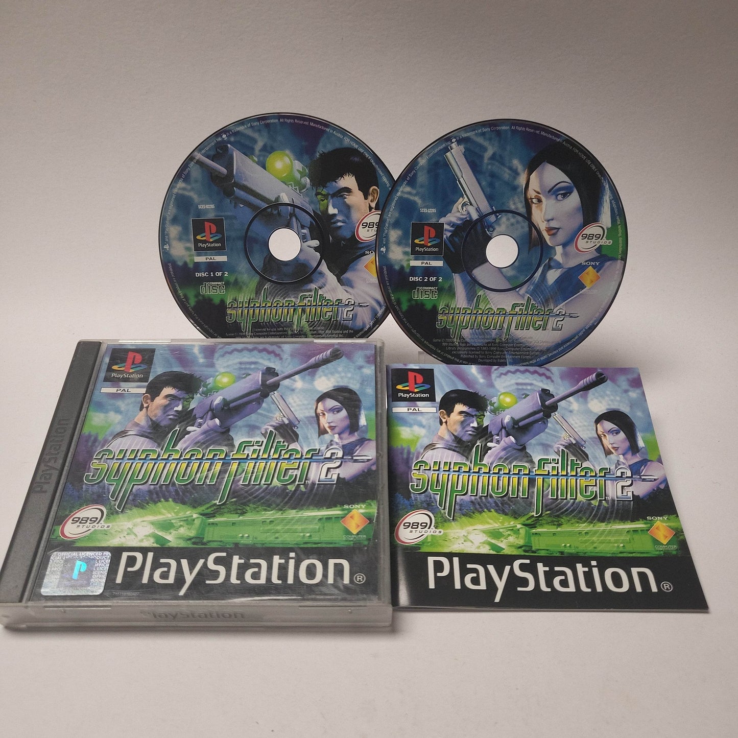 Syphon Filter 2 Playstation 1 - Feniks Gameshop