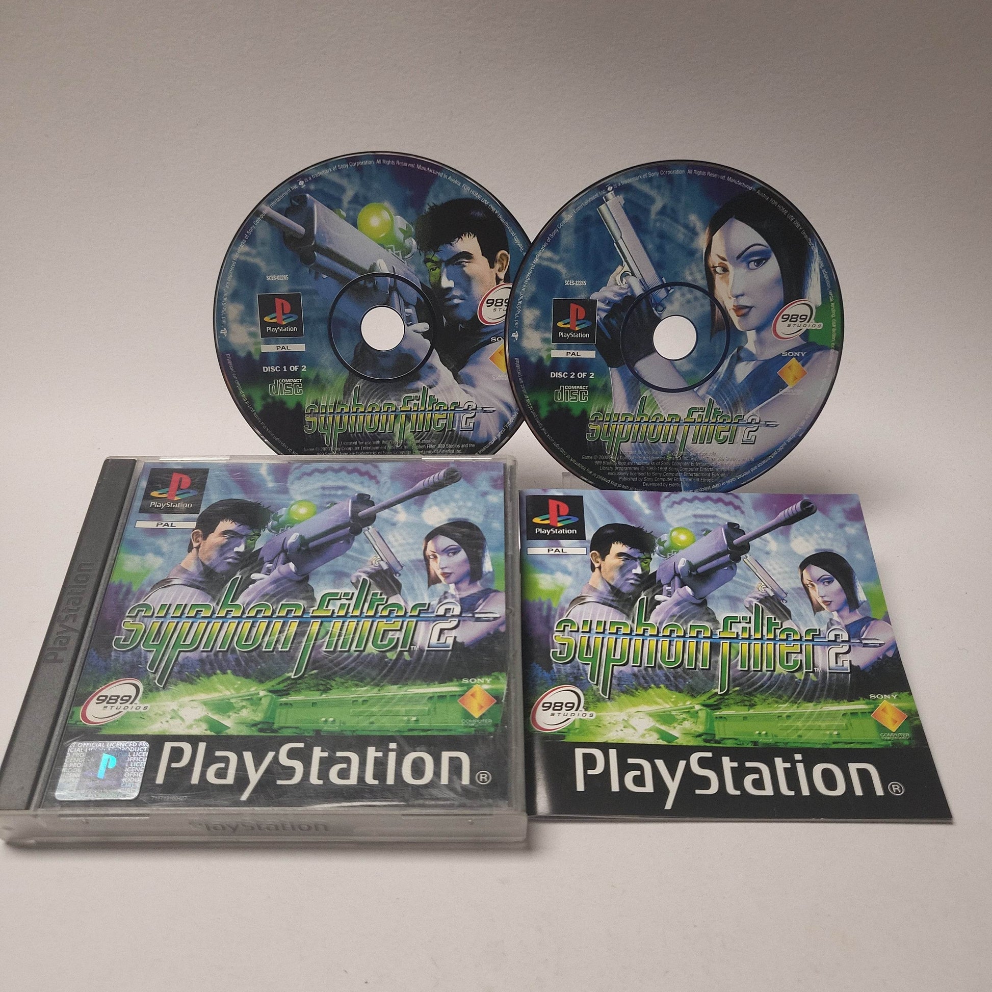 Syphon Filter 2 Playstation 1 - Feniks Gameshop
