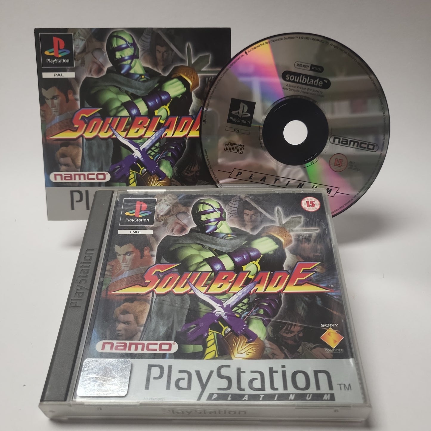 Soulblade Platinum Playstation 1