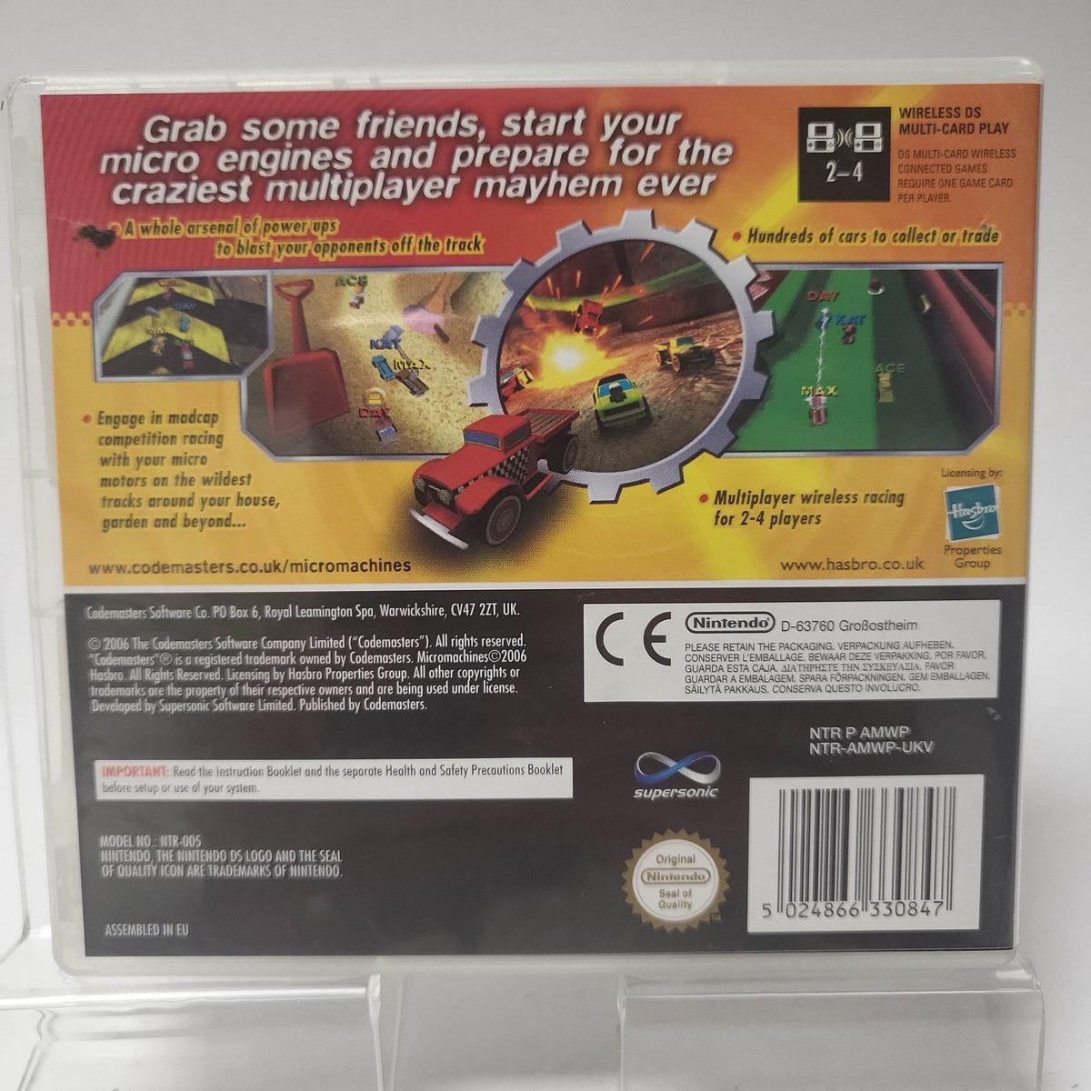 Ds Machine Micro Machines V4 Nintendo DS – Feniks Gameshop