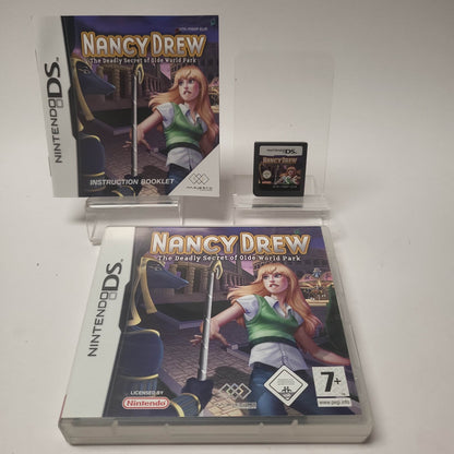 Nancy Drew the Deadly Secret of the Olde World Park DS - Feniks Gameshop